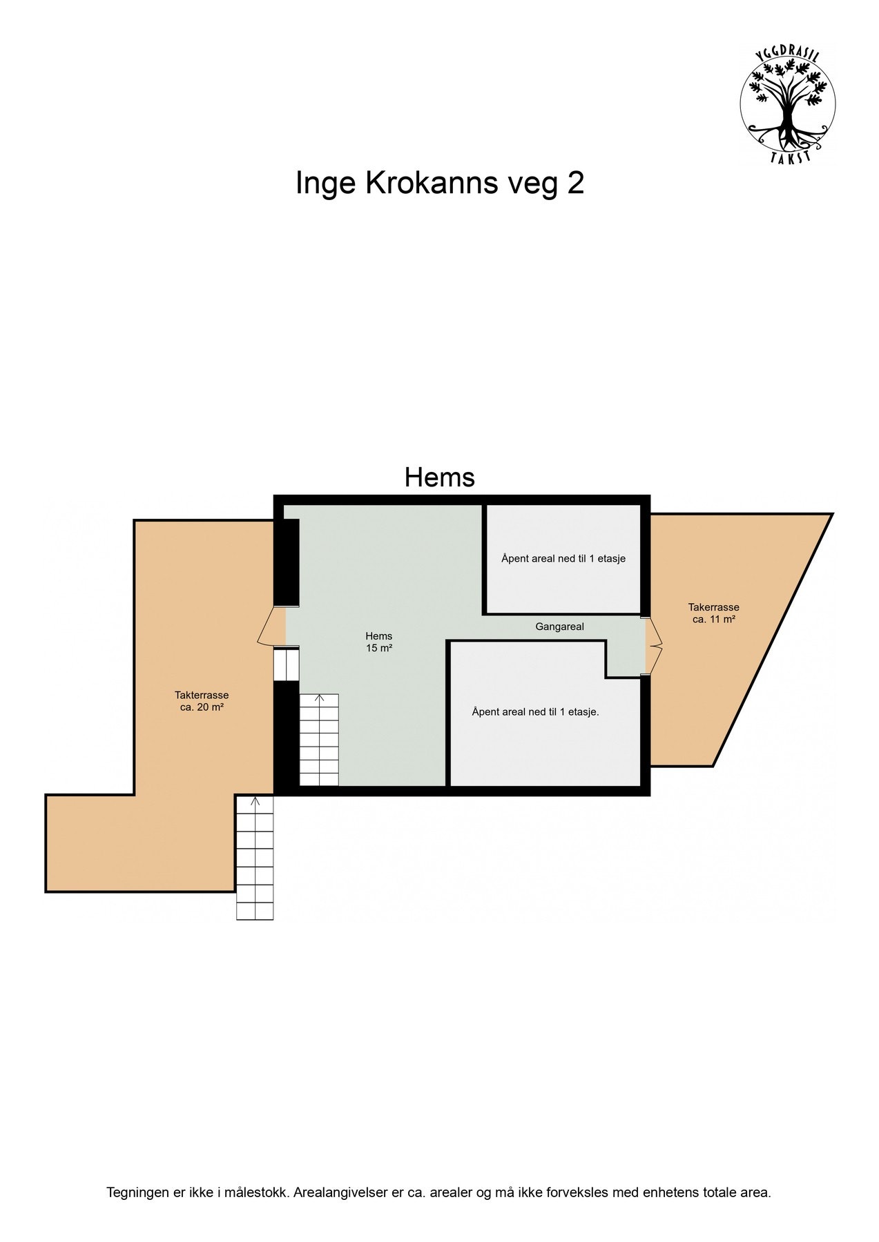 Plantegning hems. Galleribilde