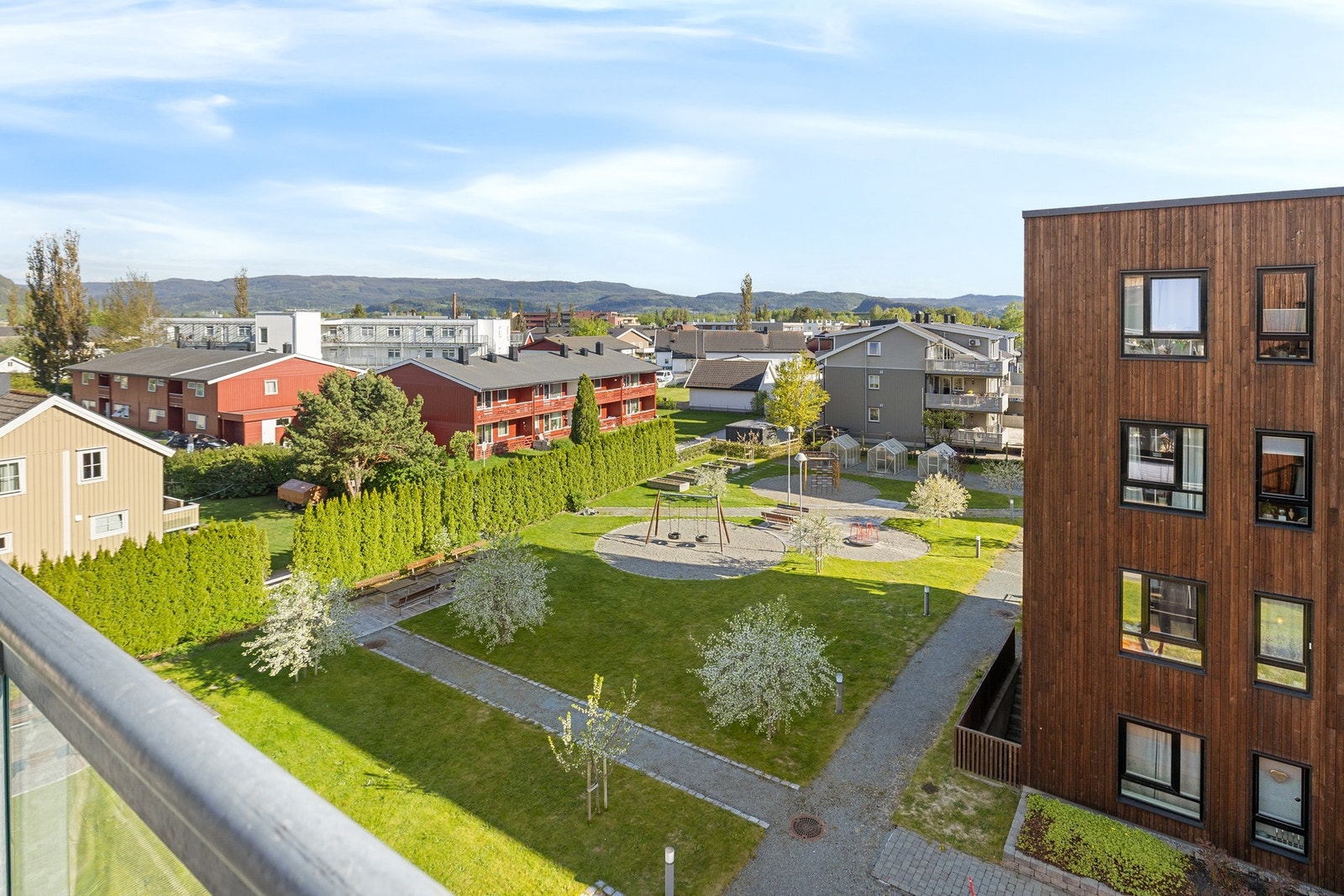 Utsikt utover fellesarealene. Galleribilde