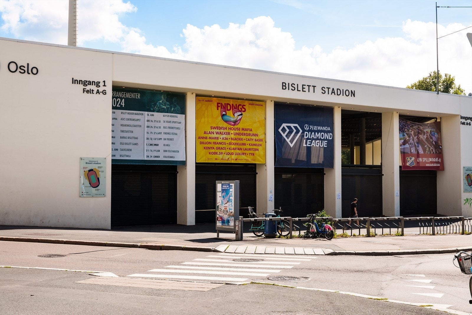 For den aktive er det kort vei til Bislett bad og Bislett Stadion, med gratis løpebane. Galleribilde