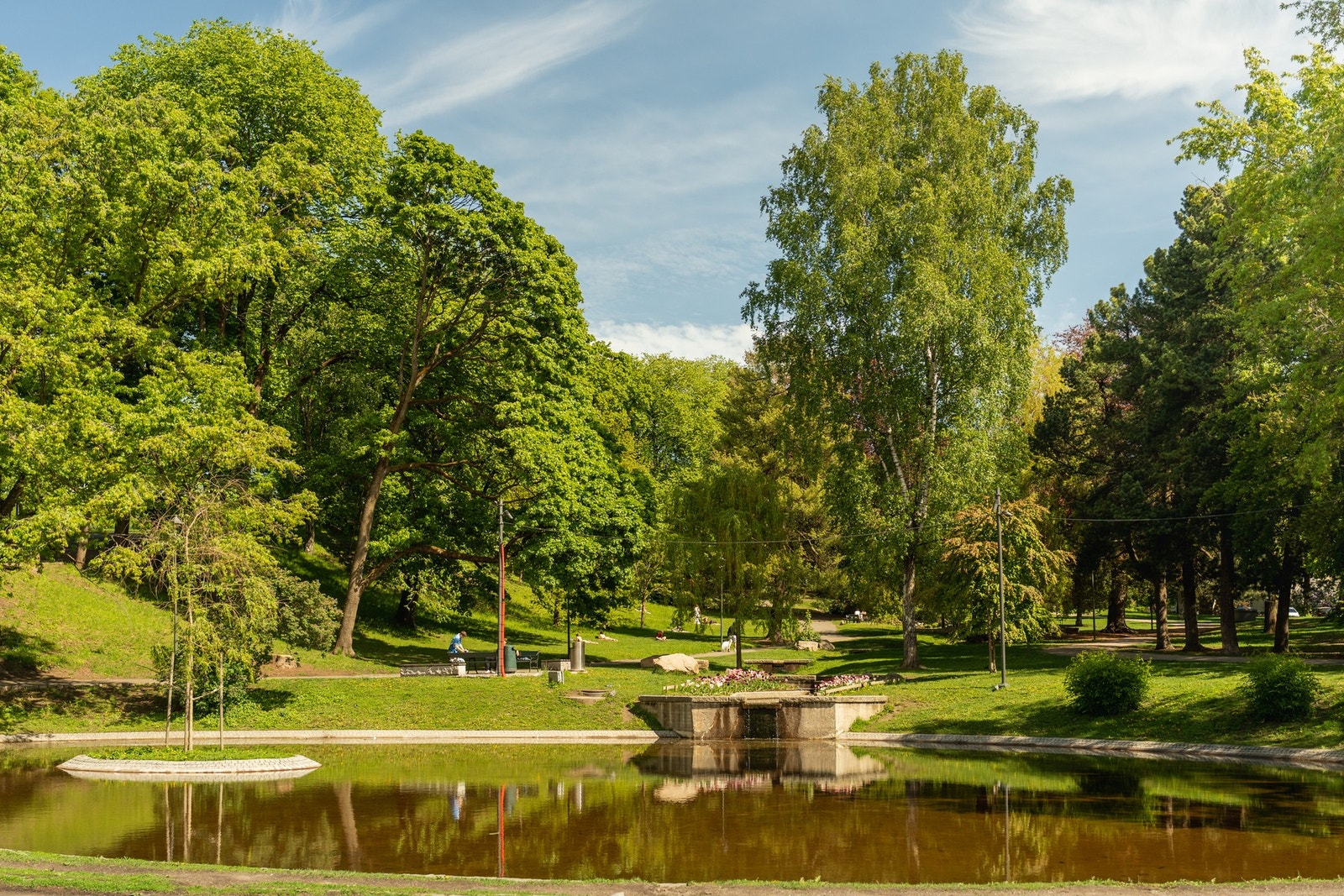 En grønn lunge midt i byen, perfekt for alt fra piknik til rolige kveldsturer. Galleribilde