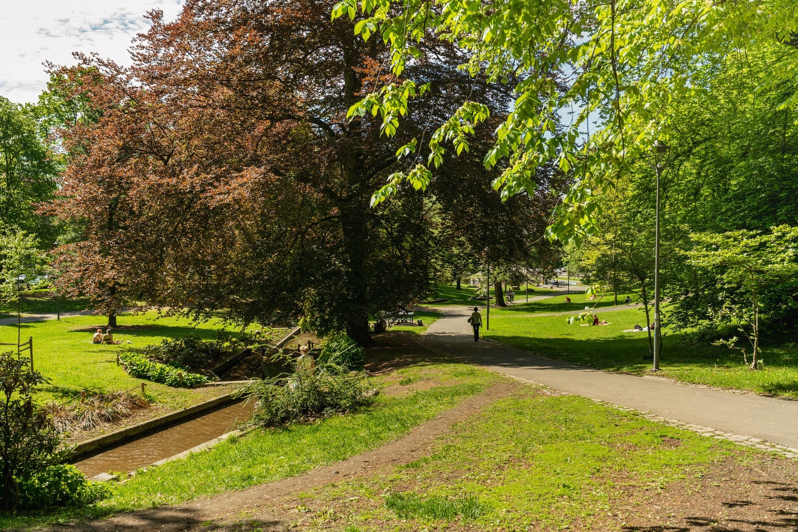 St. Hanshaugen park ligger i umiddelbar nærhet og er et populært samlingspunkt med store grøntområder. Galleribilde