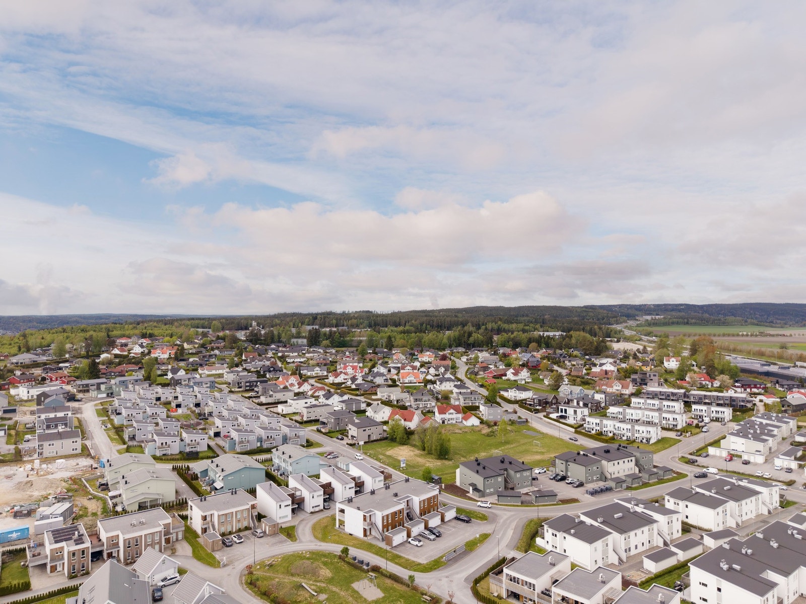 Ved leiligheten er det en kort spasertur til to lekeområder. Galleribilde