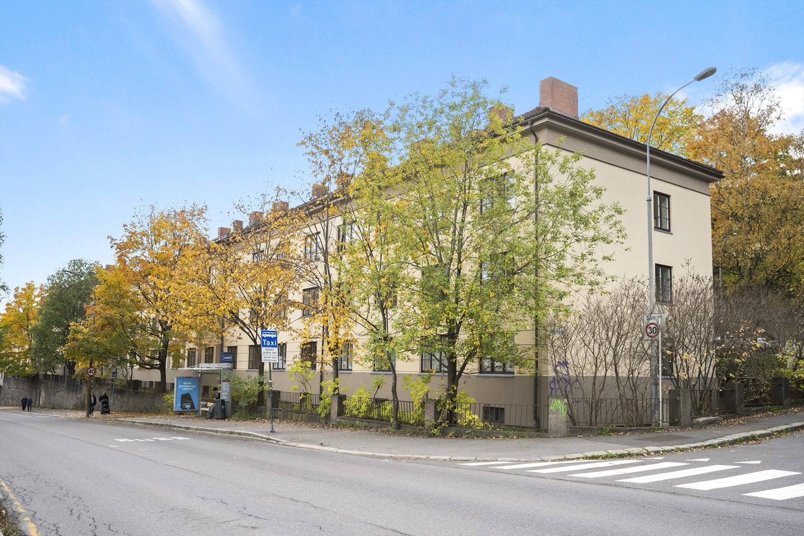 Fasade sett fra Uelands gate. Galleribilde