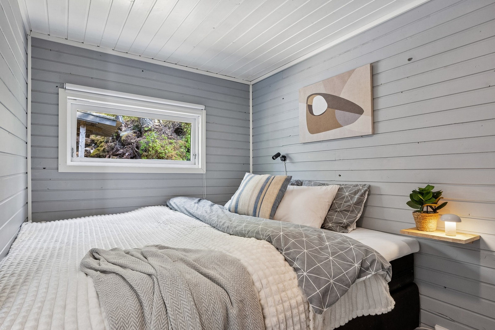 Hytten har to gode soverom. Galleribilde