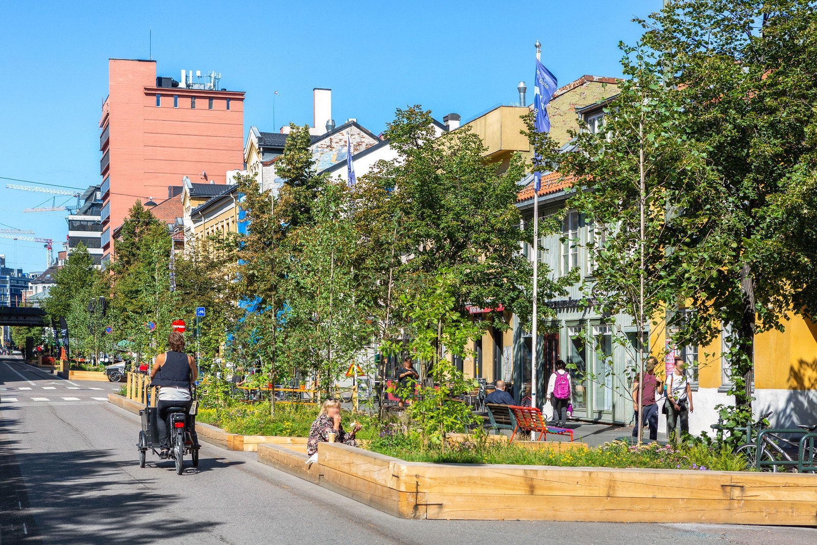 På Grønland er det et rikt utvalg av restauranter, kaféer, matbutikker og kulturtilbud like i nærheten. Galleribilde