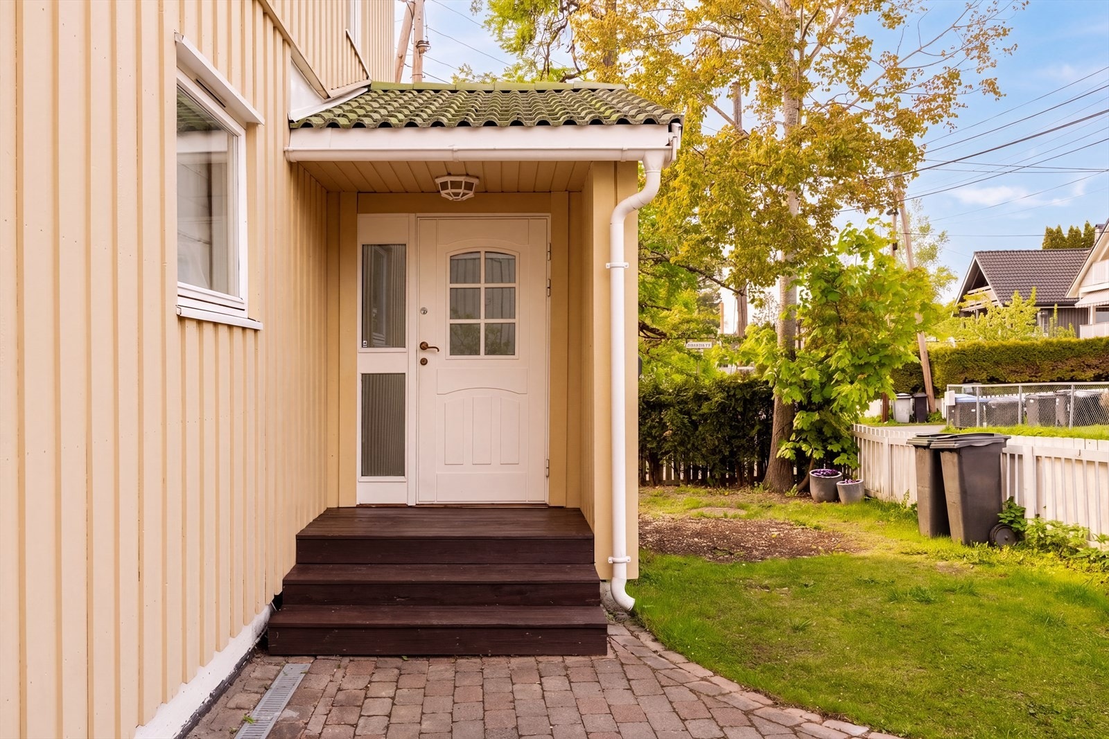 Hyggelig inngangsparti. Galleribilde