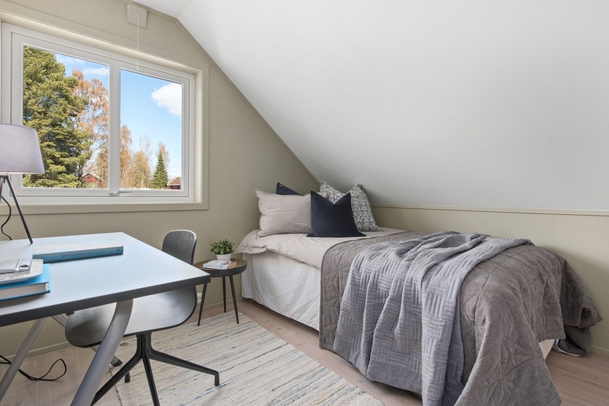 Hybel 2. etasje. Alle hybler har lyddører. Galleribilde
