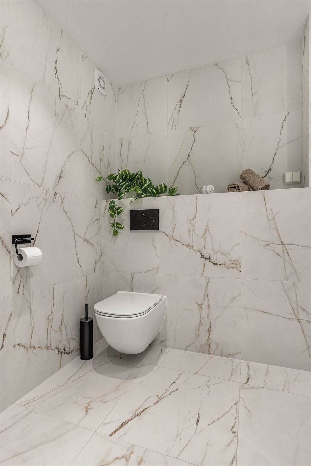 Det er gulvvarme på badet Galleribilde