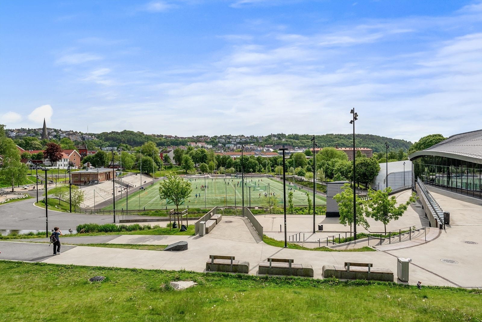 Jordalparken huser også ishockey stadion til Vålerenga Galleribilde