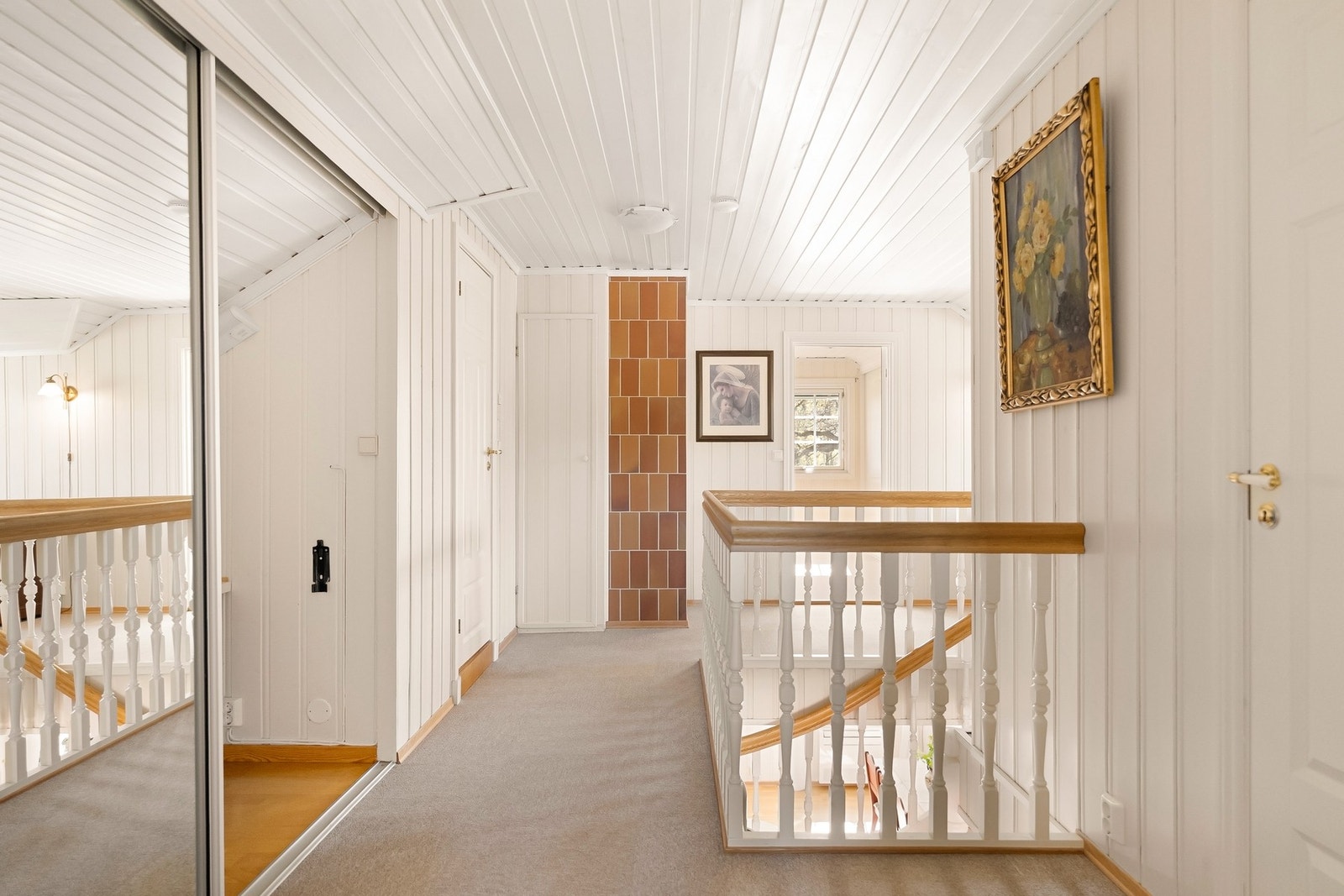 2. etasje innehar 3 soverom, bad og trapperom Galleribilde