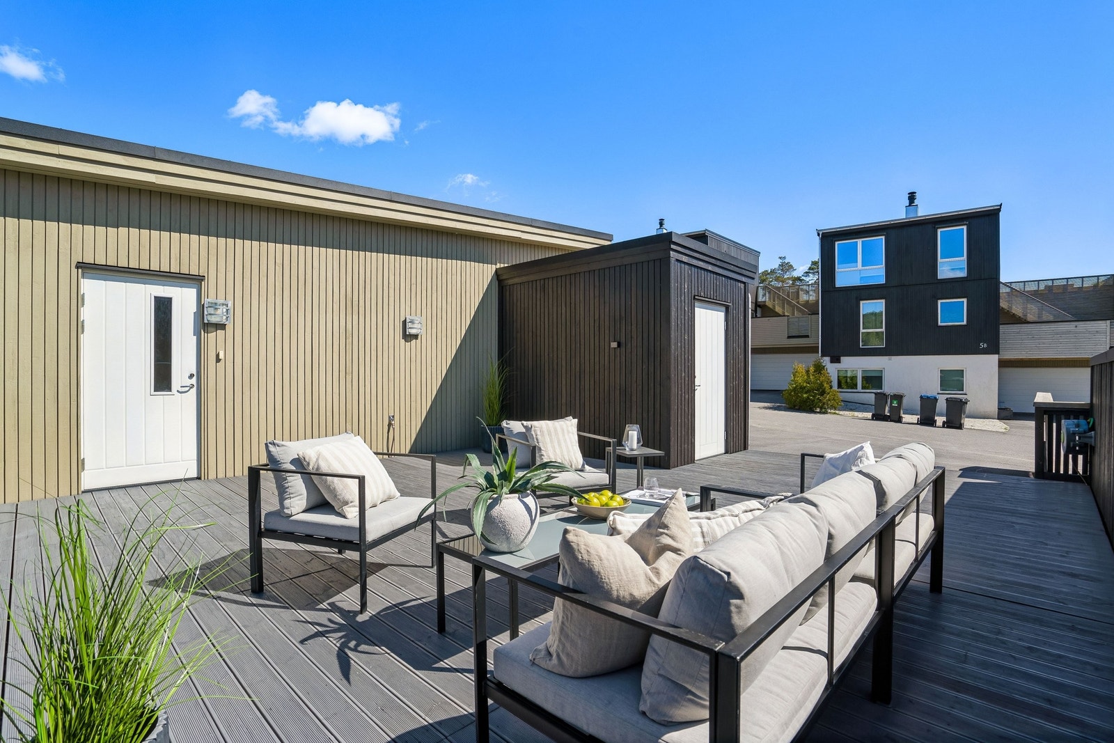 Den store terrassen 47 kvm Galleribilde