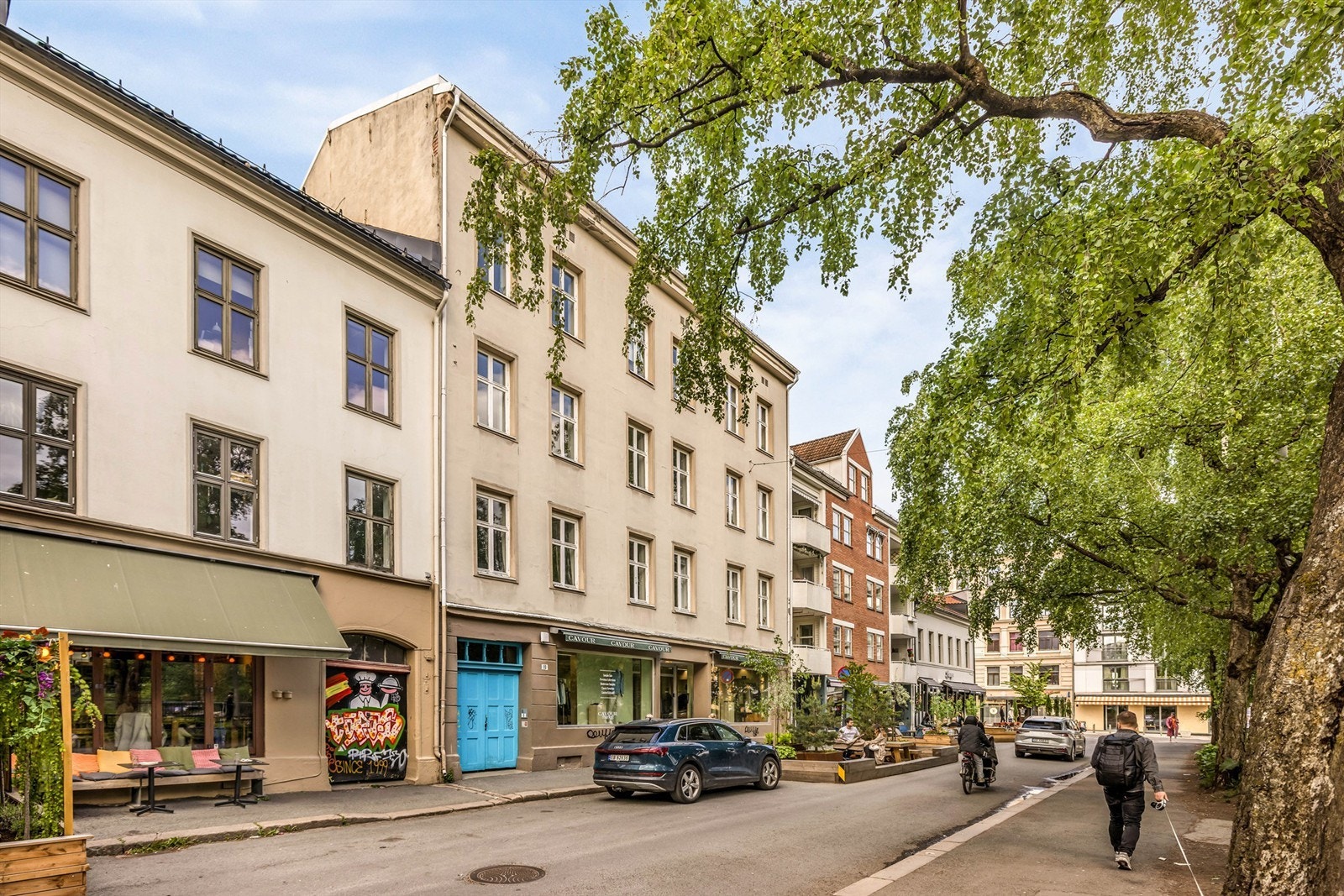 Nærområdet byr på en perfekt balanse mellom urbant liv og grønne pusterom. Galleribilde