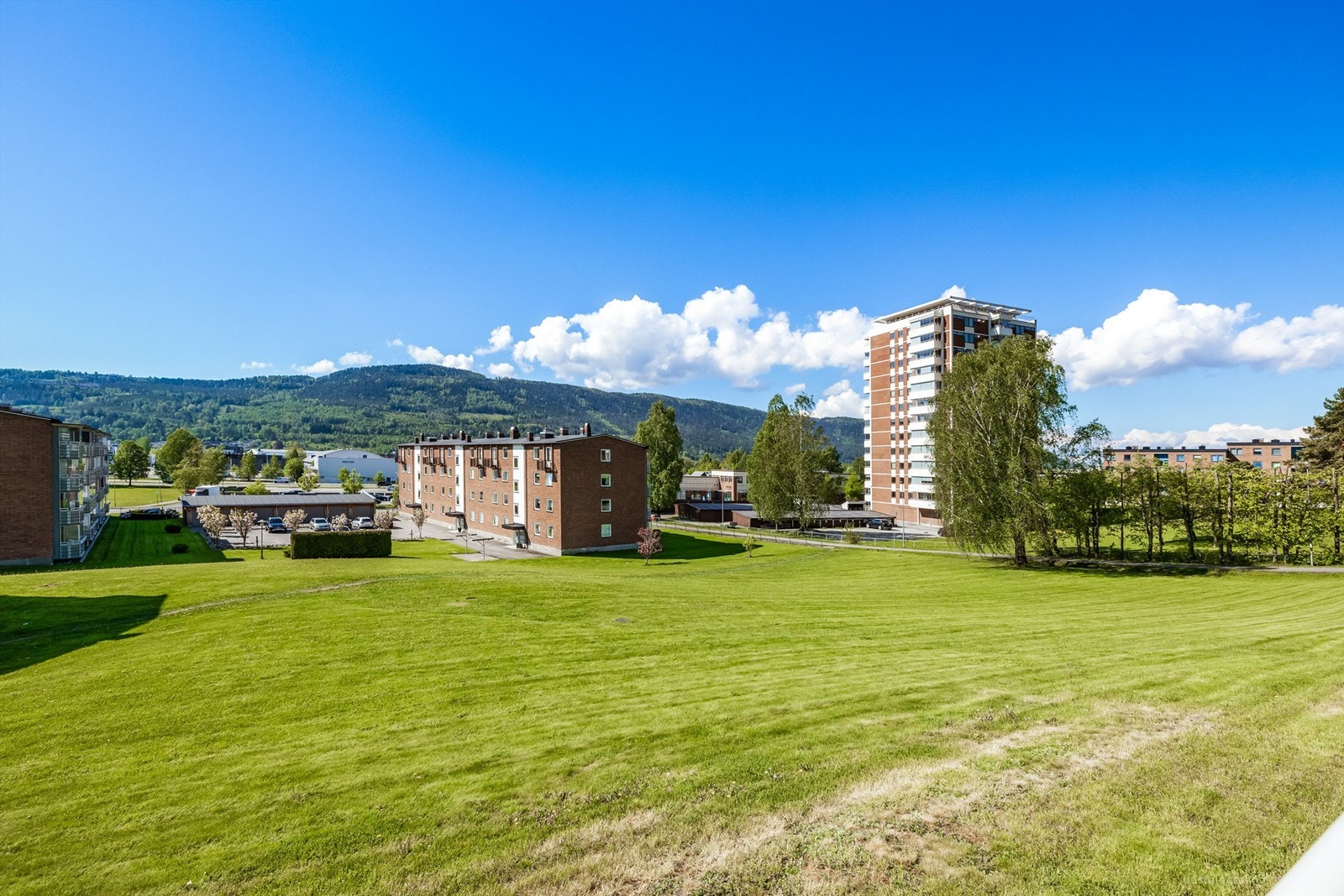 Utsikt fra balkongen. Galleribilde