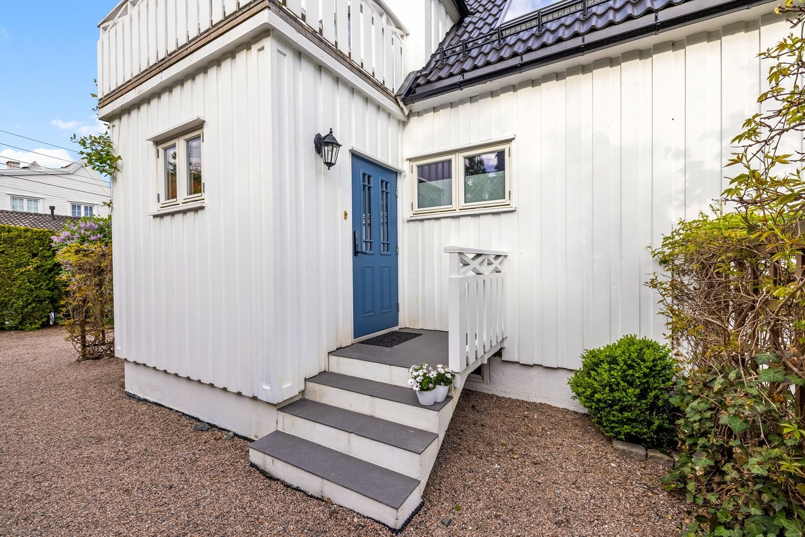 Hyggelig entré påbygget i 2021. Galleribilde