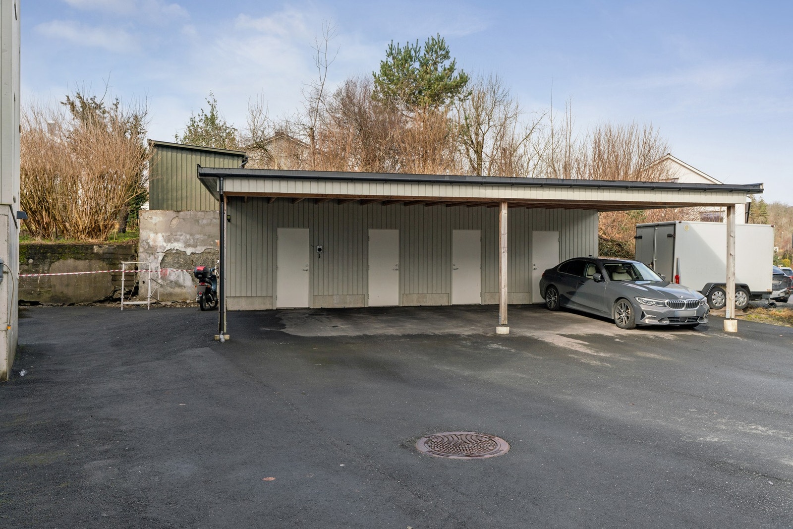 1 stk. carport med bod. Galleribilde