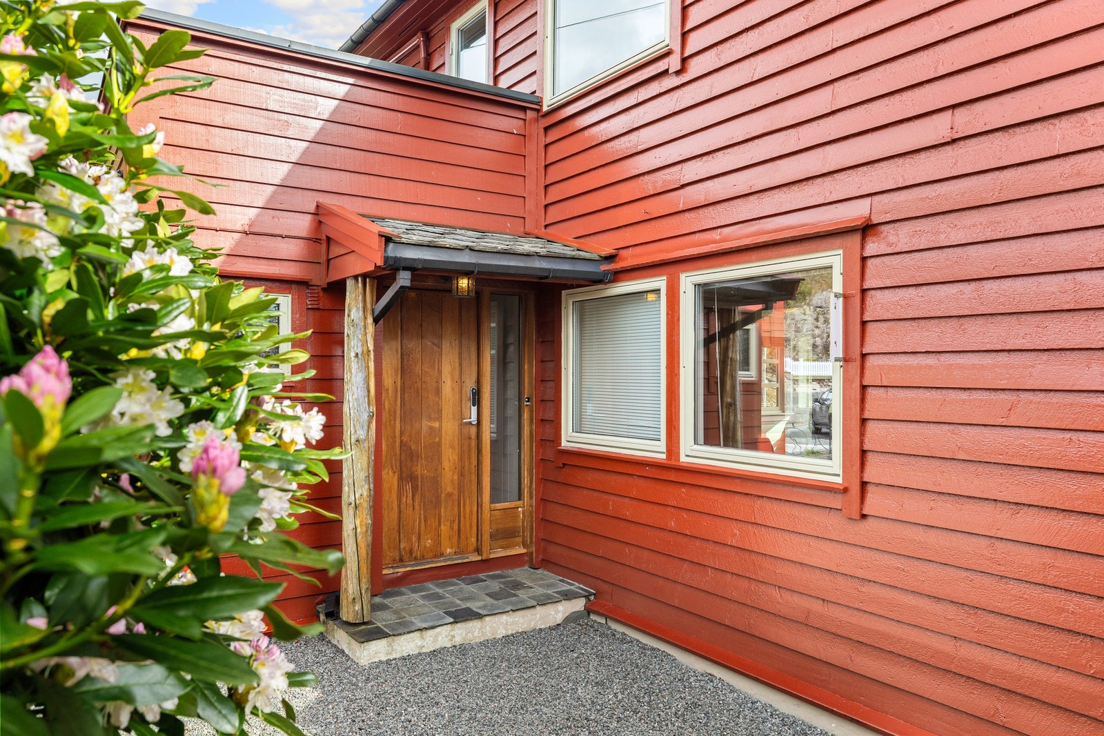 Overbygd inngansparti Galleribilde
