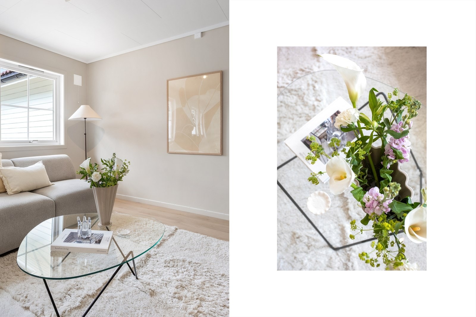 Gjennomtenkte detaljer og en helhetlig stil preger boligen. Galleribilde
