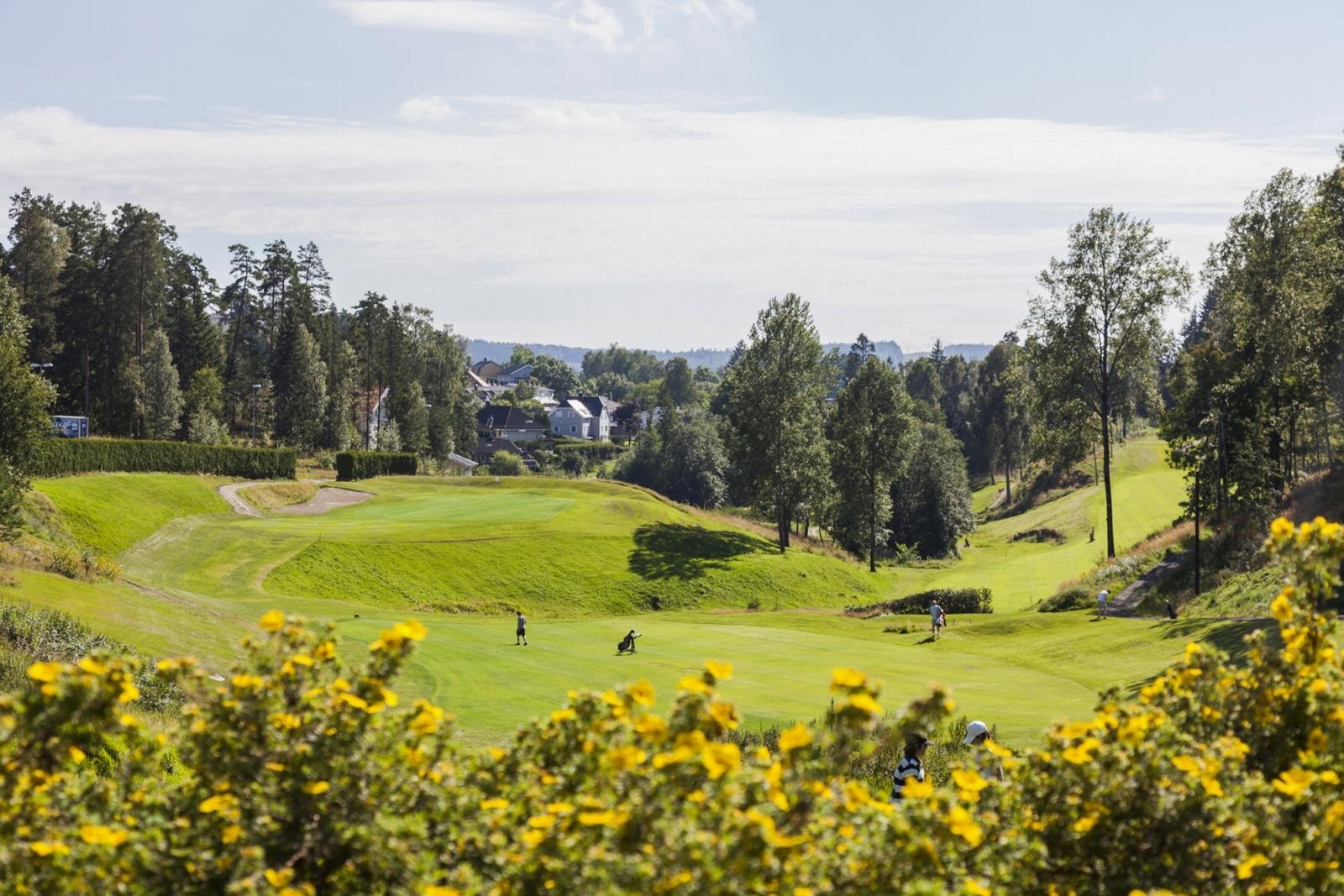 Golfbanen ligger i nærheten Galleribilde