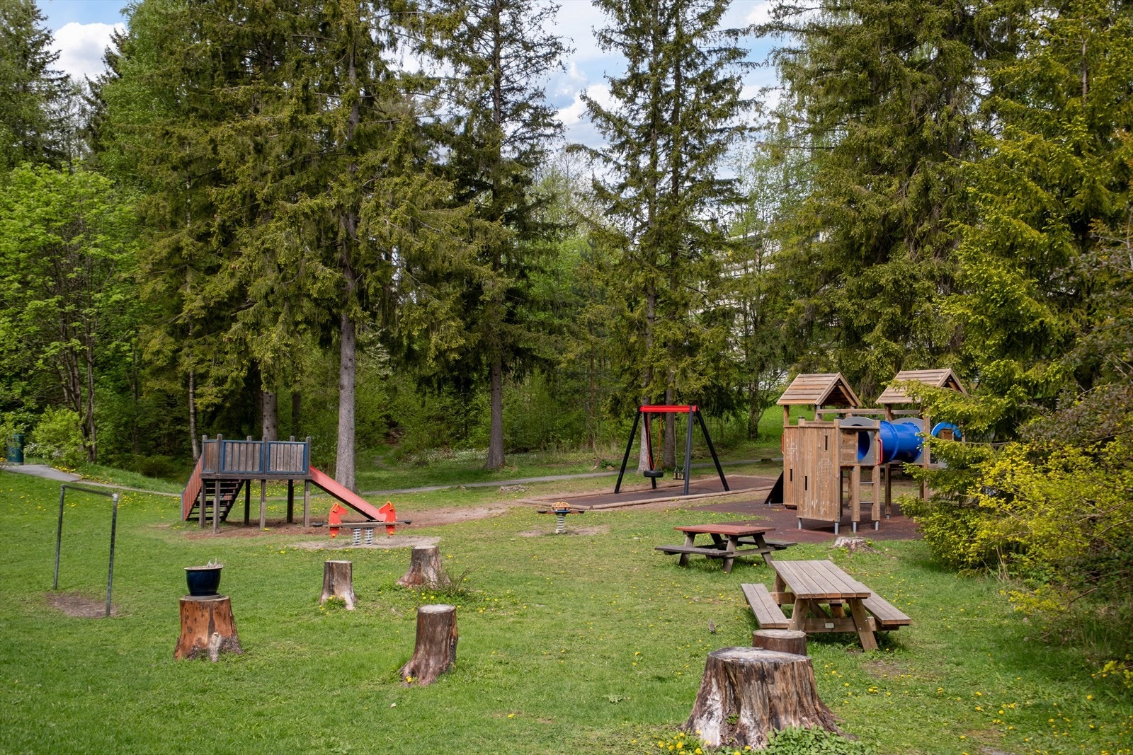 Kort vei til hyggelig uteplass. Galleribilde