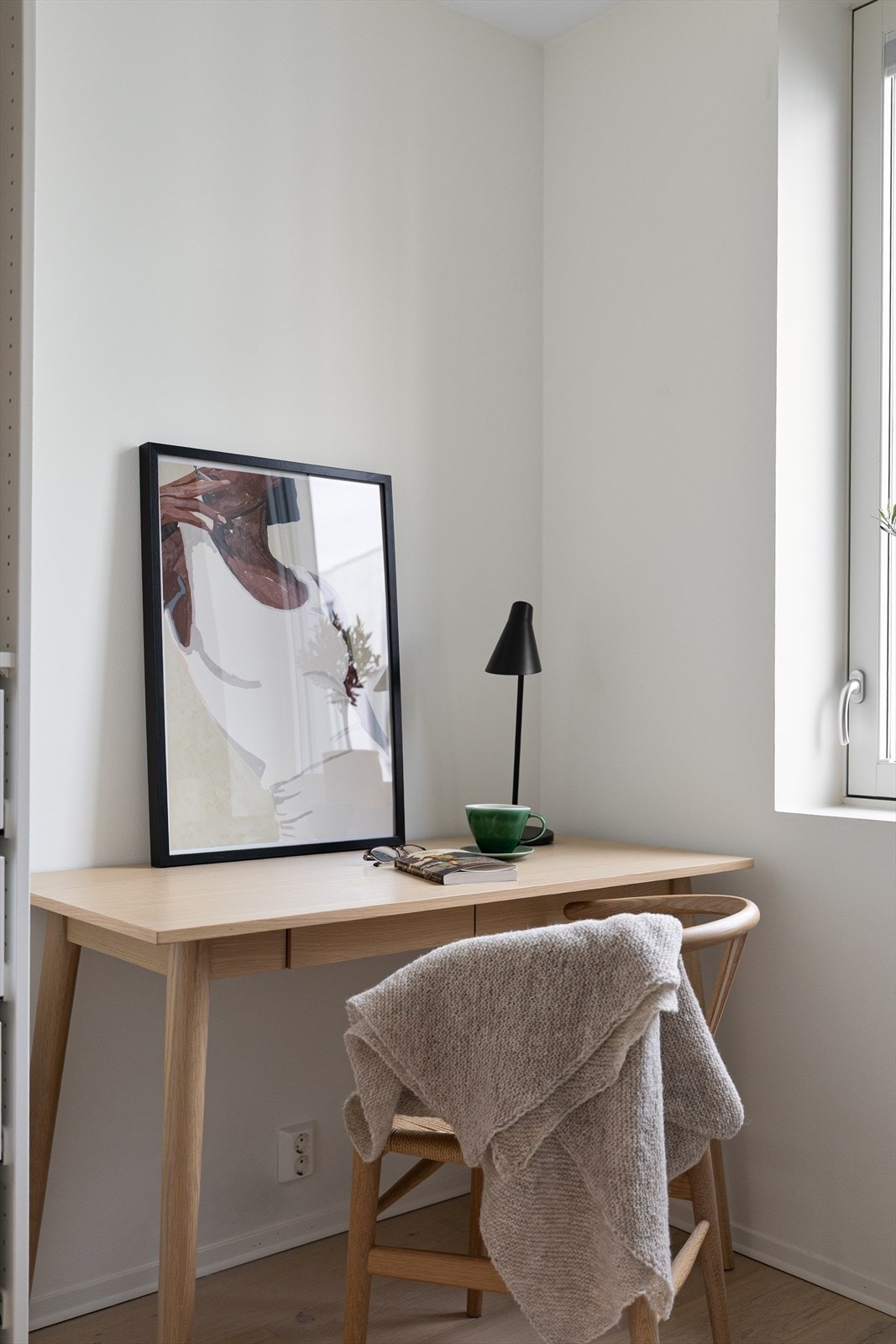 Et lyst rom med flere bruksmuligheter. Galleribilde