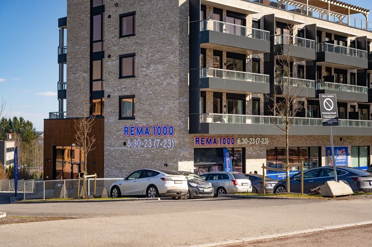 Dagligvarebutikker i nærområdet har gunstige åpningstider. Galleribilde