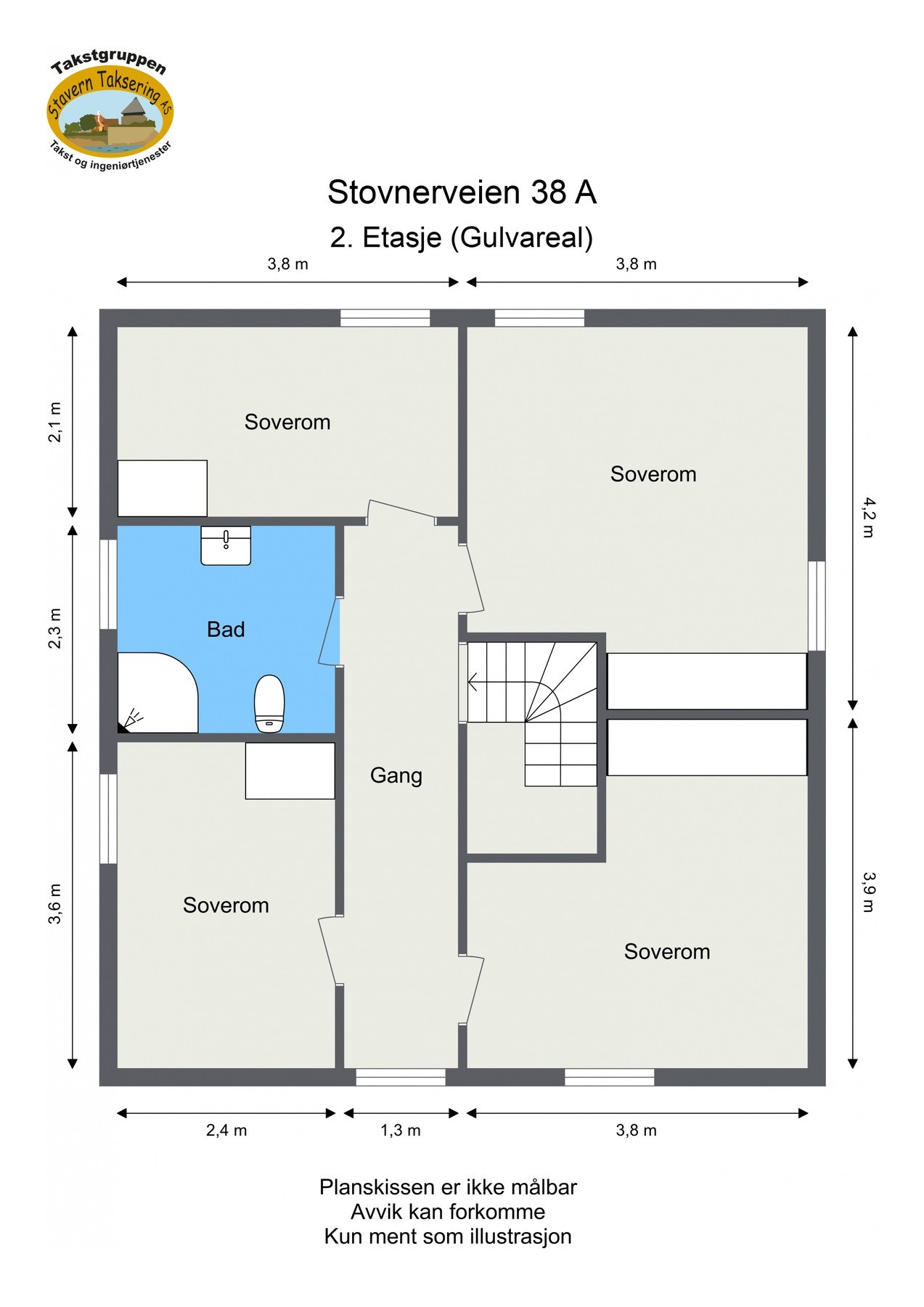 Plantegning: 2.etasje Galleribilde