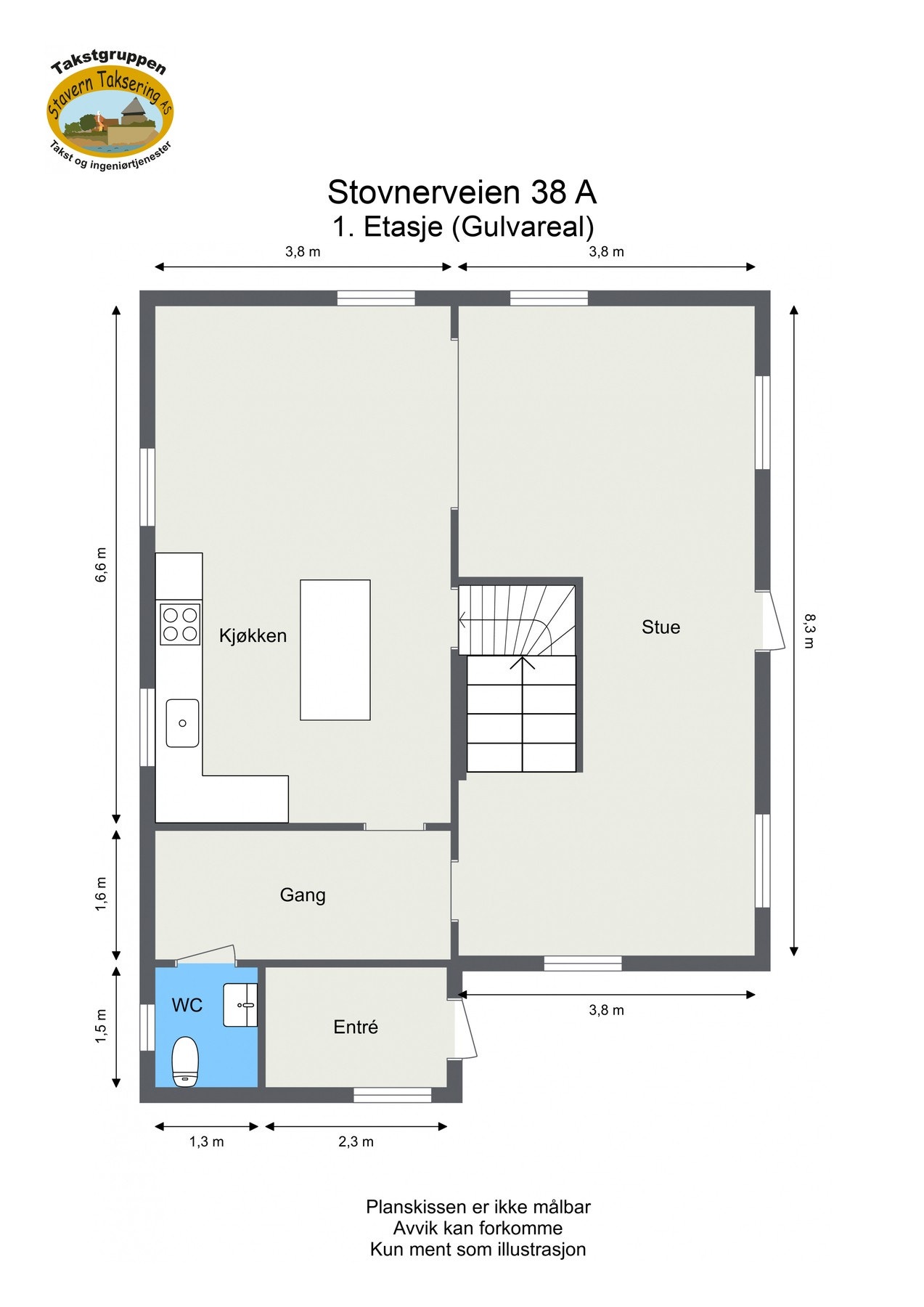 Plantegning: 1.etasje Galleribilde