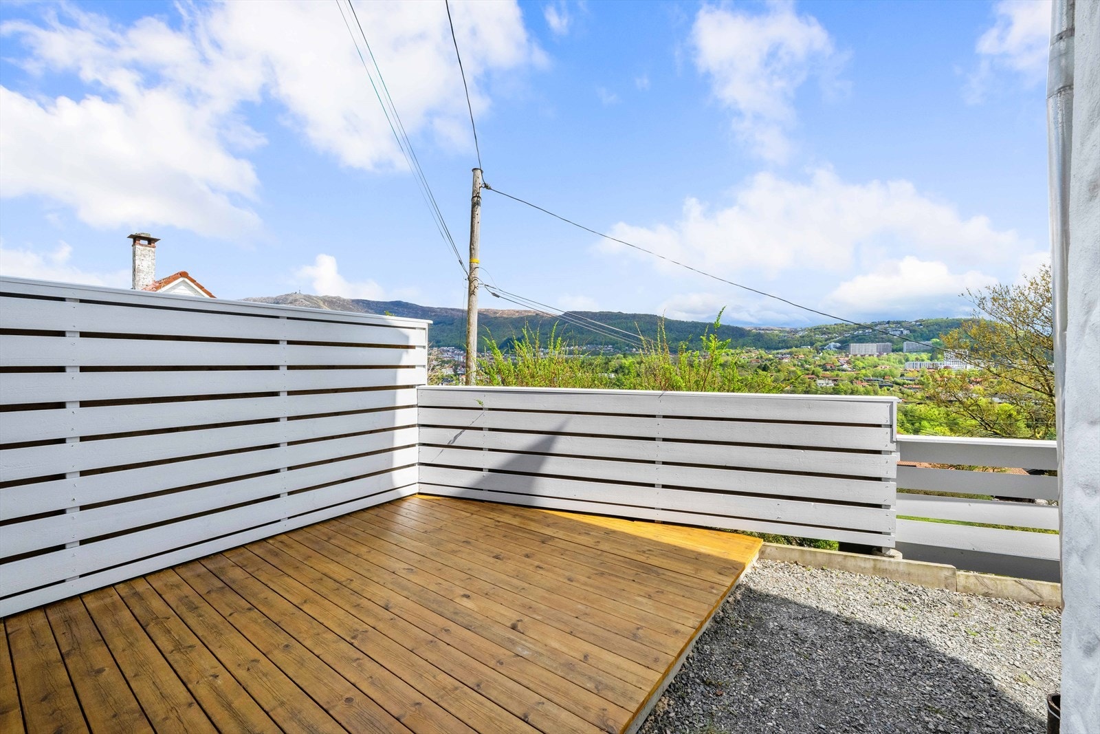 Terrasse ved inngangen Galleribilde
