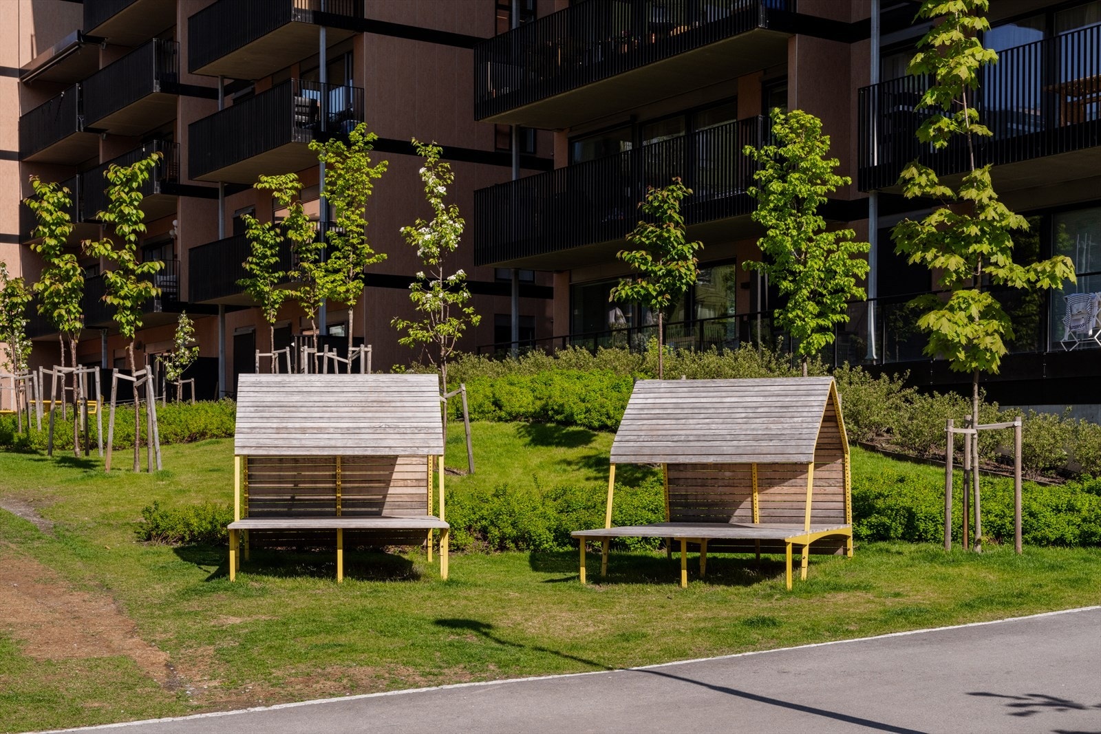 Her kan du ta med nære og kjære på piknik i sola. Galleribilde