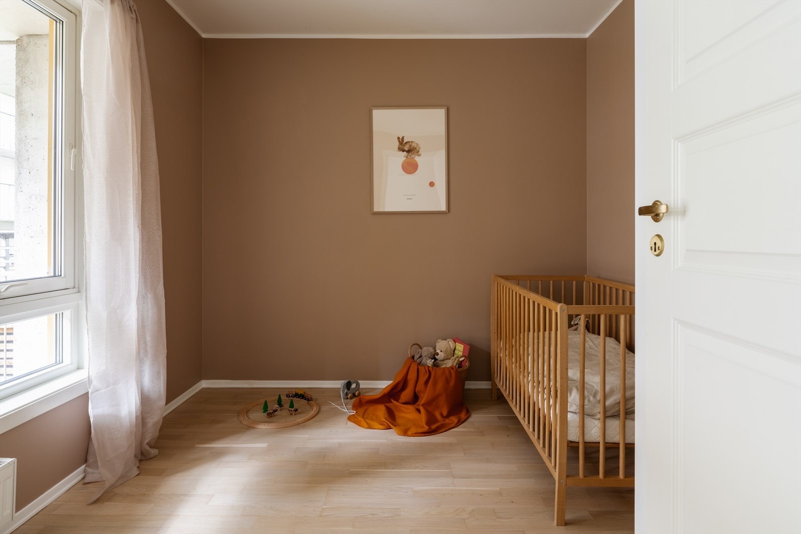 Det ene soverommet er perfekt som gjeste- og/eller barnerom. Galleribilde