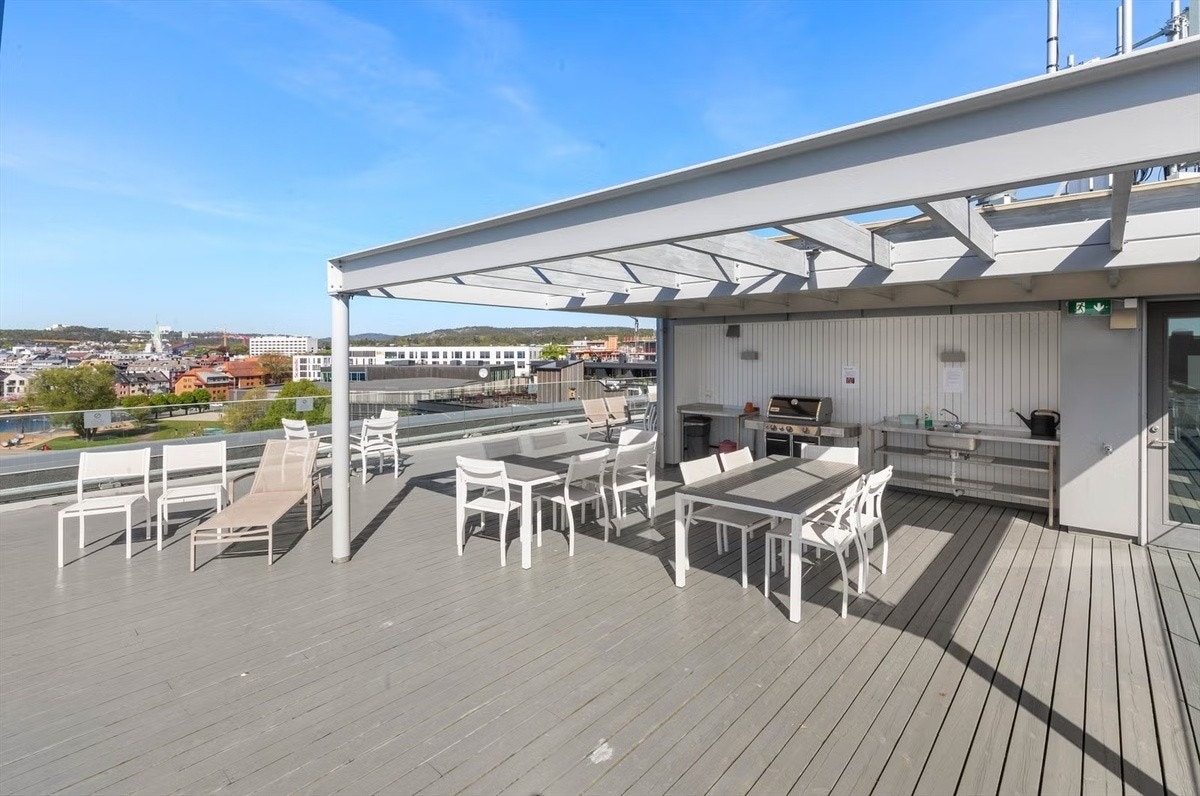 Felles takterrasse Galleribilde