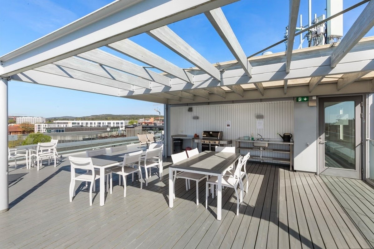 Felles takterrasse Galleribilde
