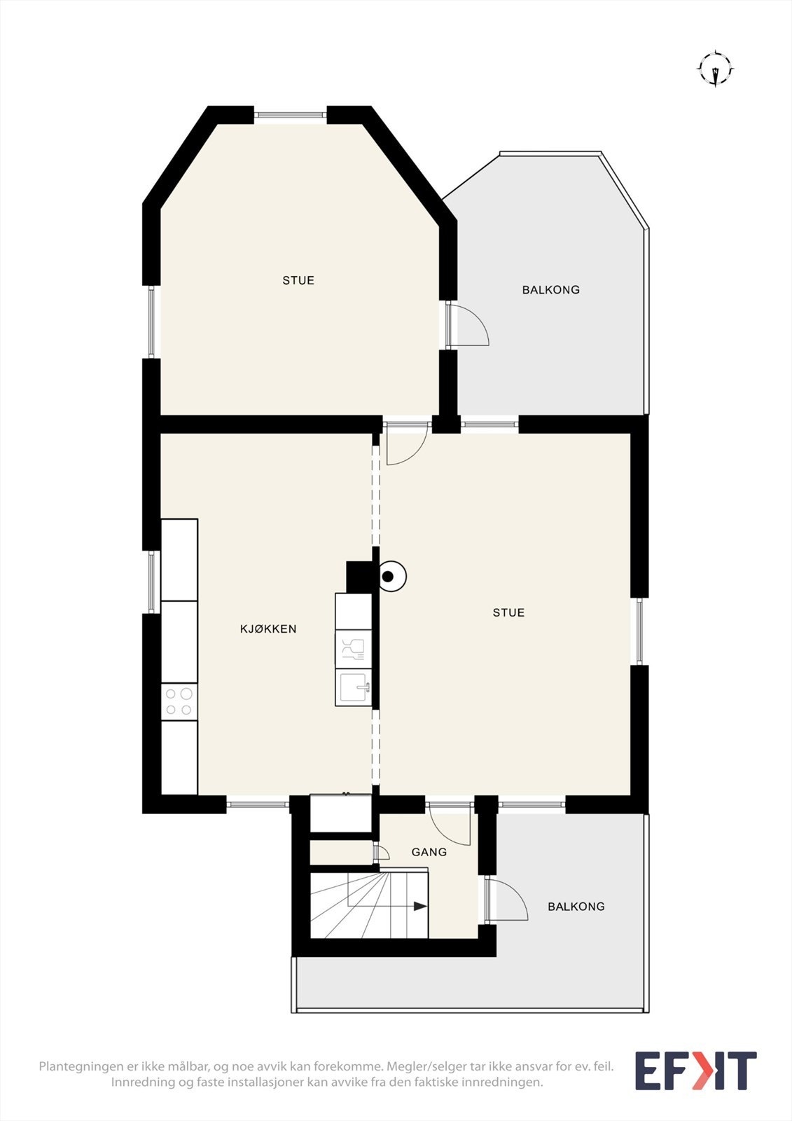 Planskisse 2. etasje Galleribilde