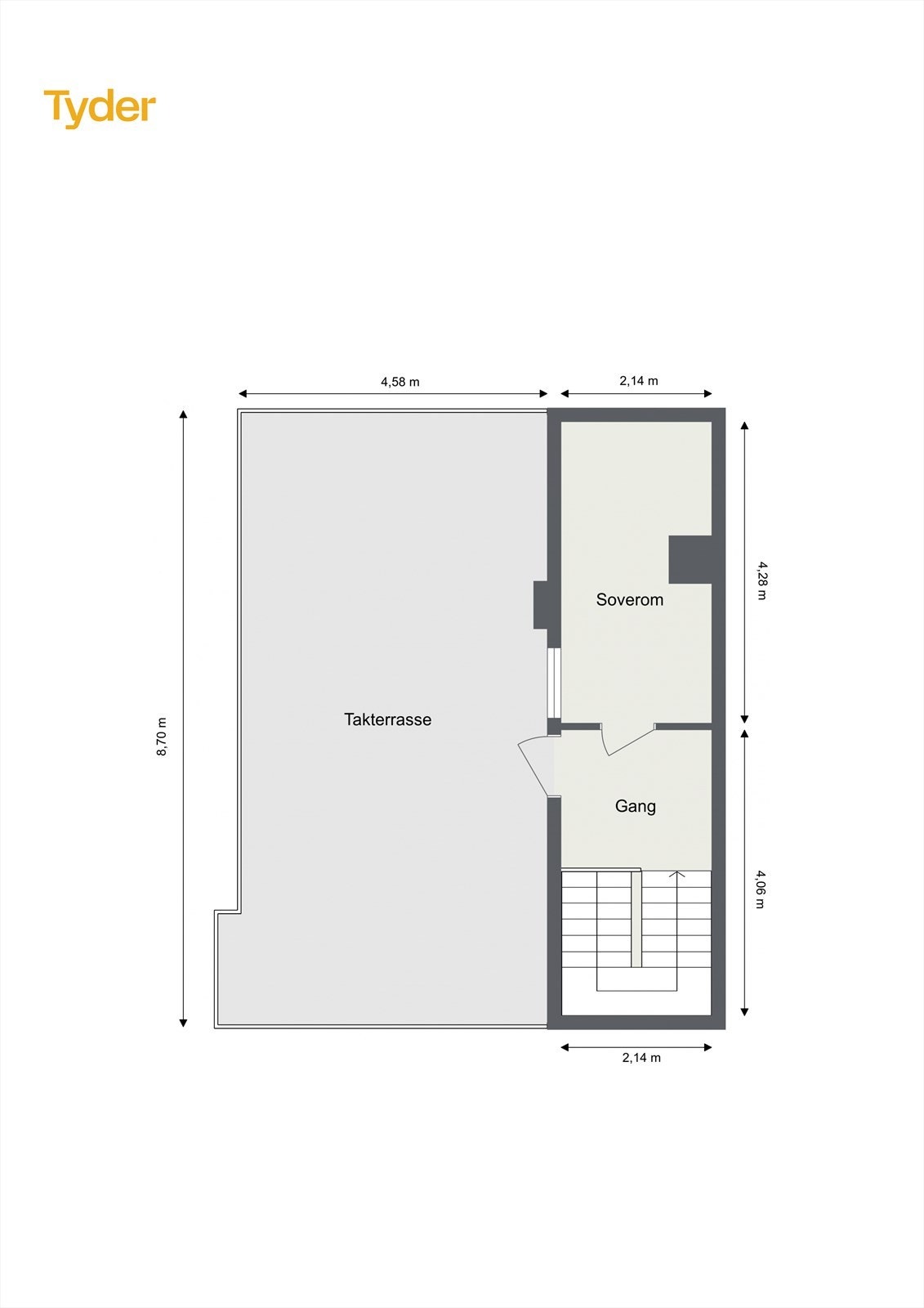 Plantegning 3. etasje. Galleribilde
