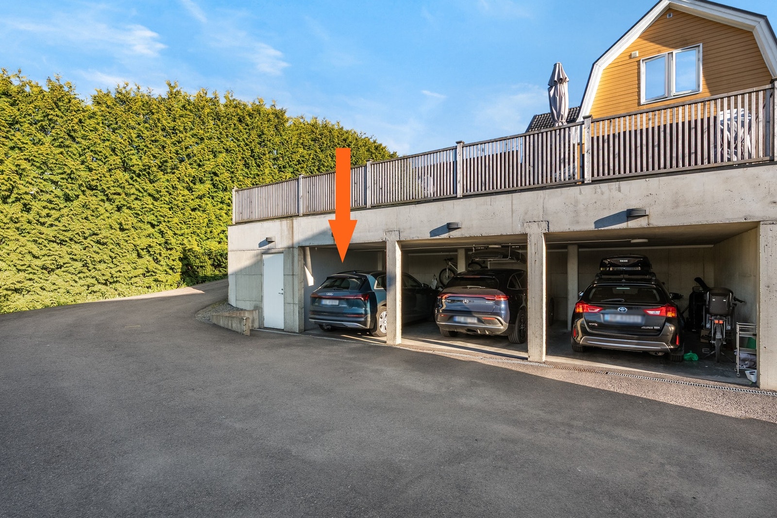 Carport med EL-lader og utebod på 4 m² Galleribilde