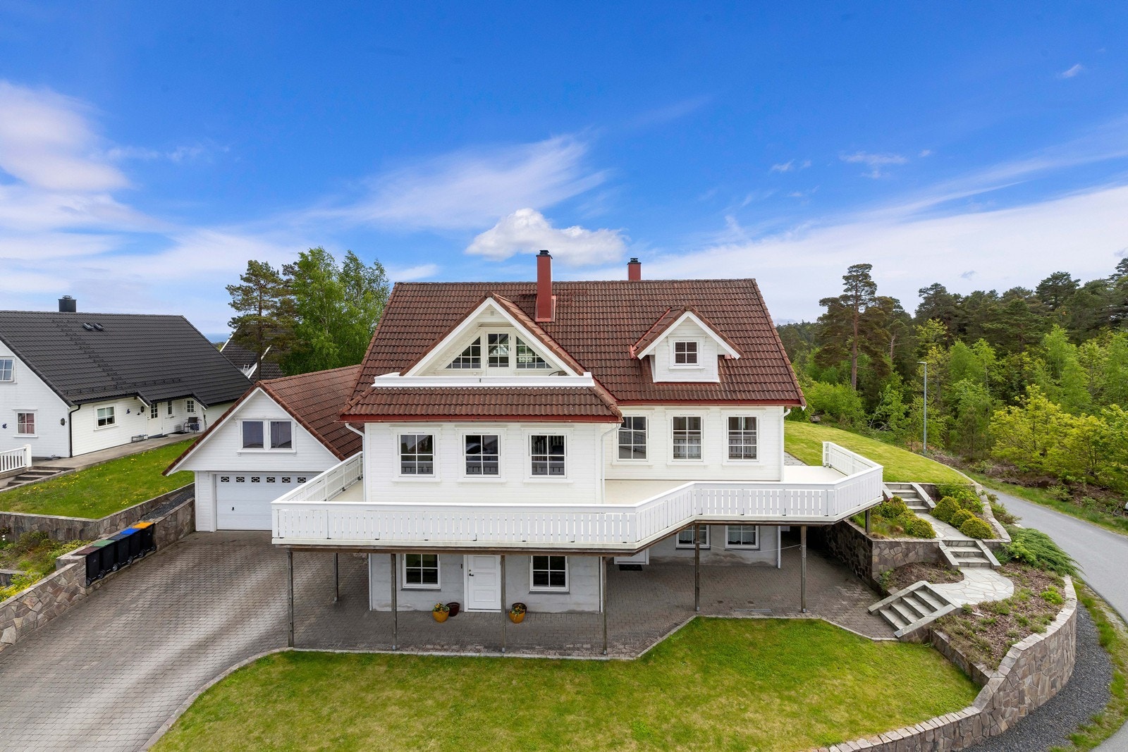Egen inngang til utleiedel. Galleribilde