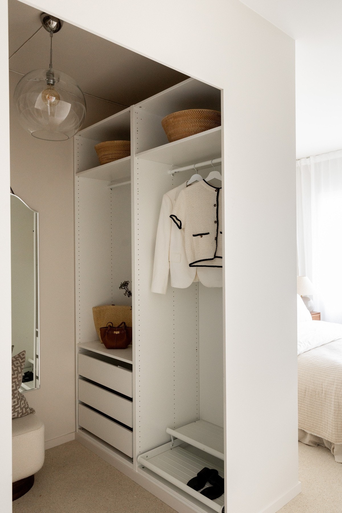 Egen walk-in garderobe på hovedsoverommet Galleribilde