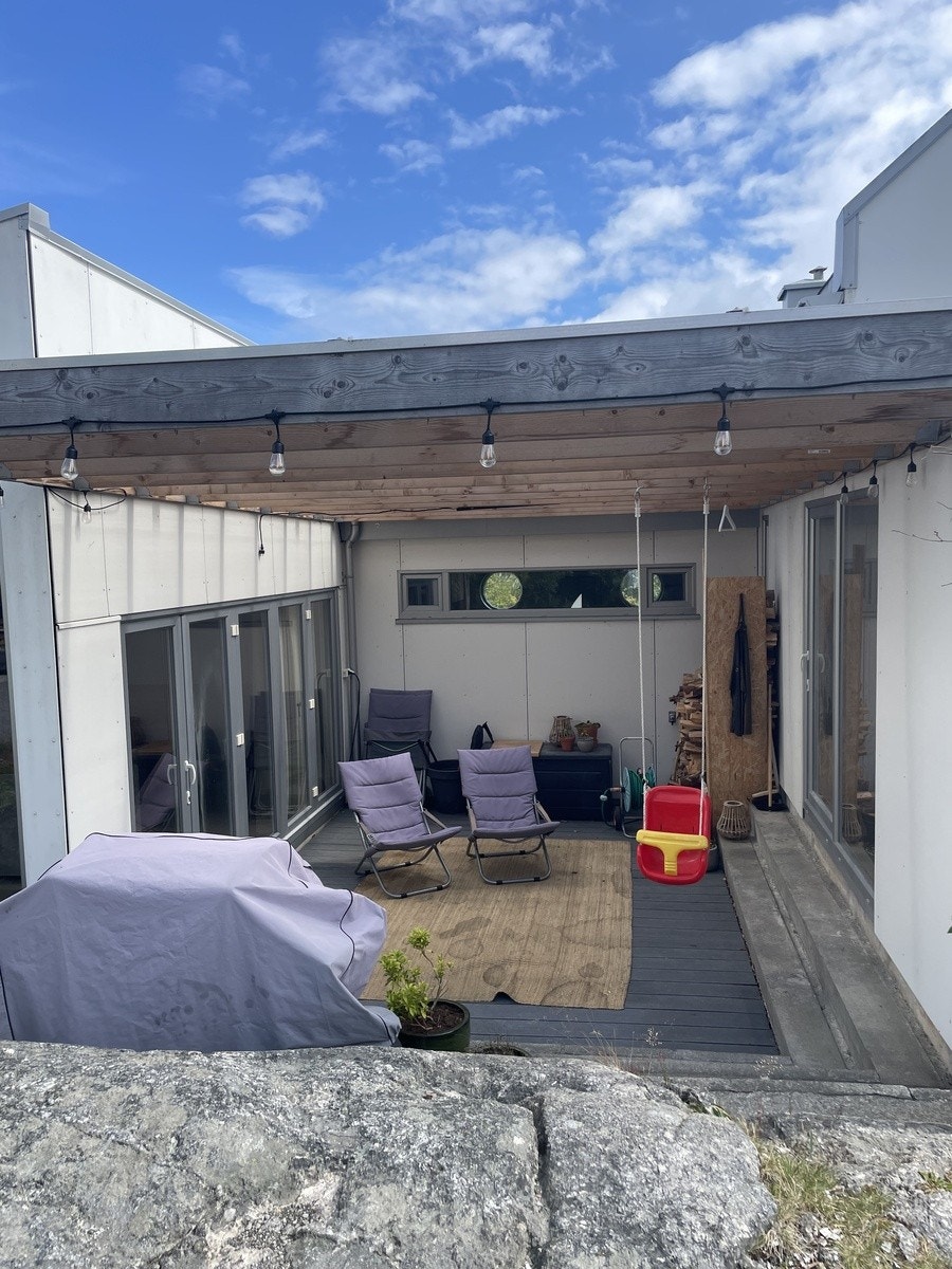 Pergola med grill Galleribilde
