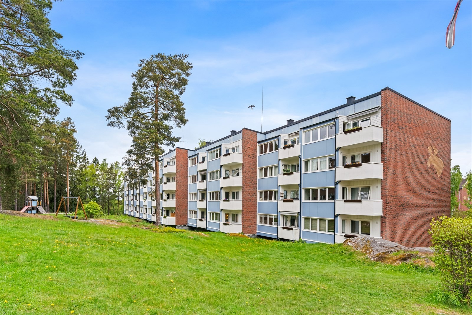 Her bor man i rolige og usjenerte omgivelser, men samtidig sentralt. Galleribilde
