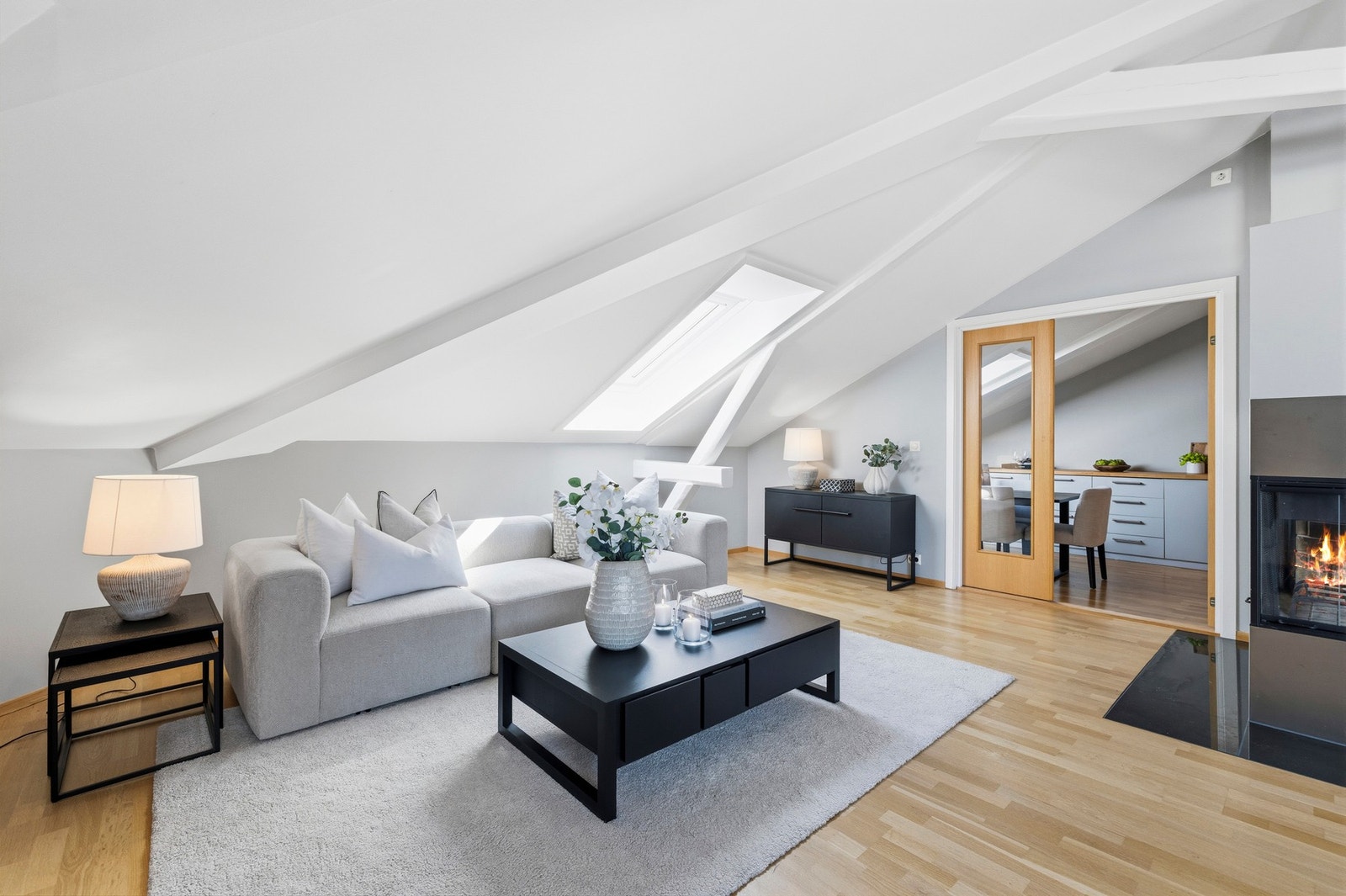 Loftsleiligheten ble oppført i 2006. Galleribilde