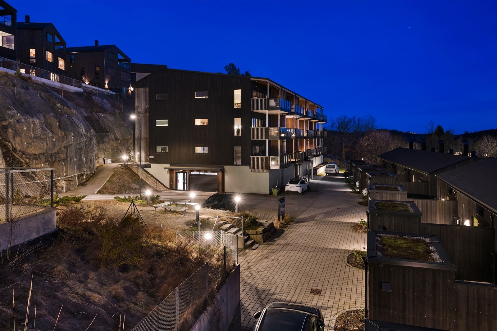 Kveldsbilde Galleribilde