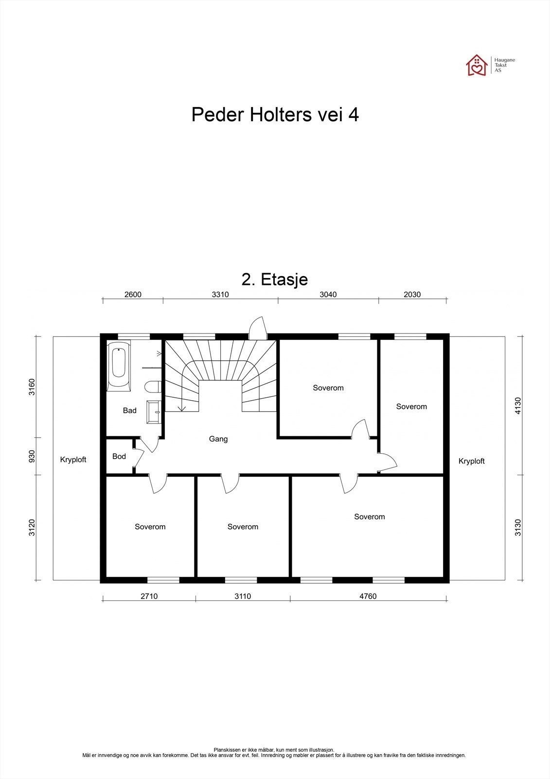 Plantegning - 2. etasje Galleribilde