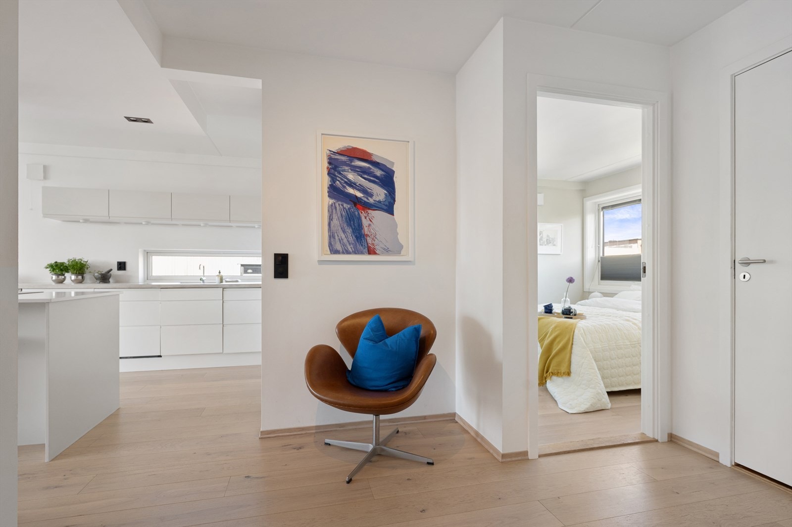 Malt i lyse overflater. Galleribilde