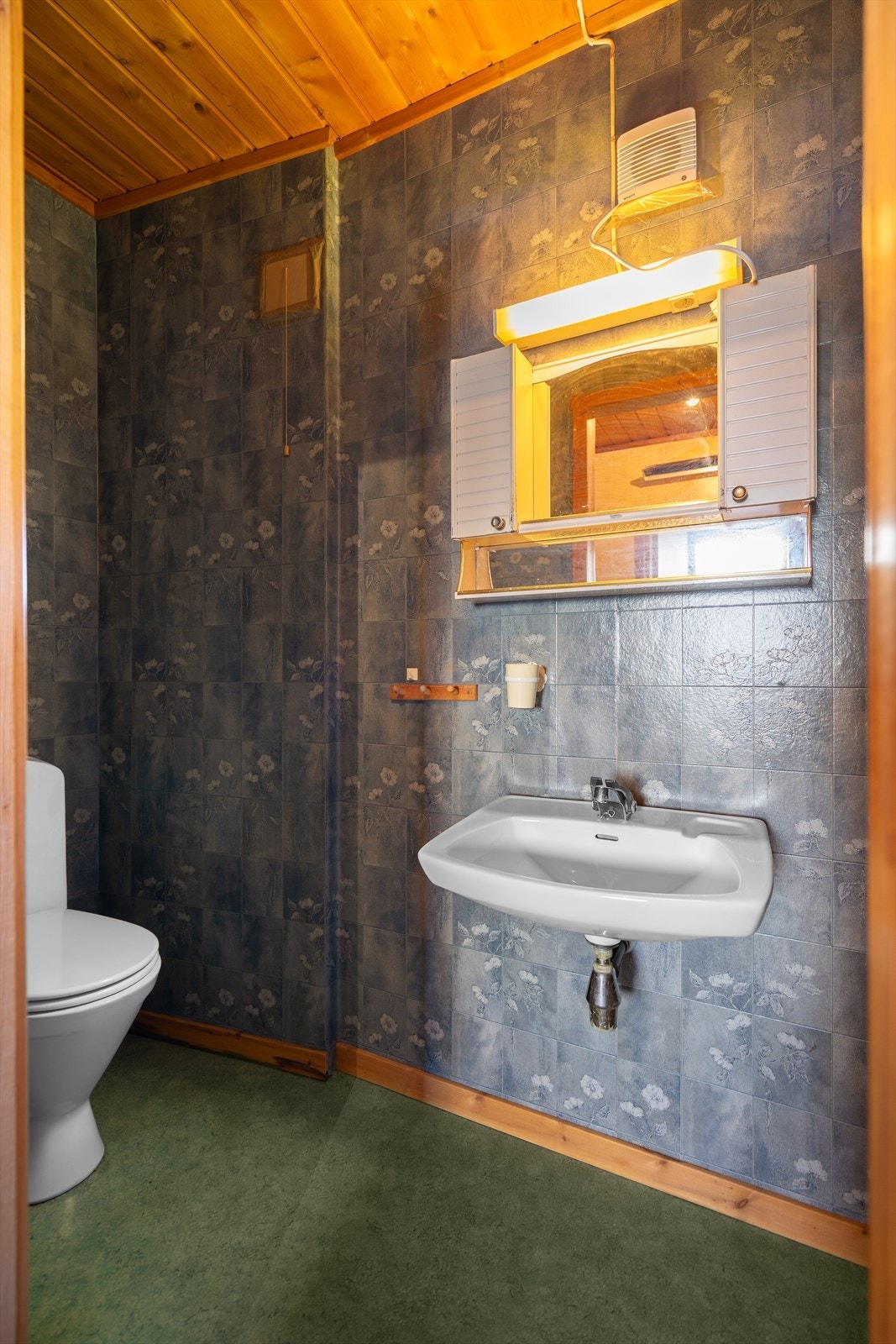 Wc-rom (rommet er ikke bruksendret/godkjent til dagens bruk) Galleribilde