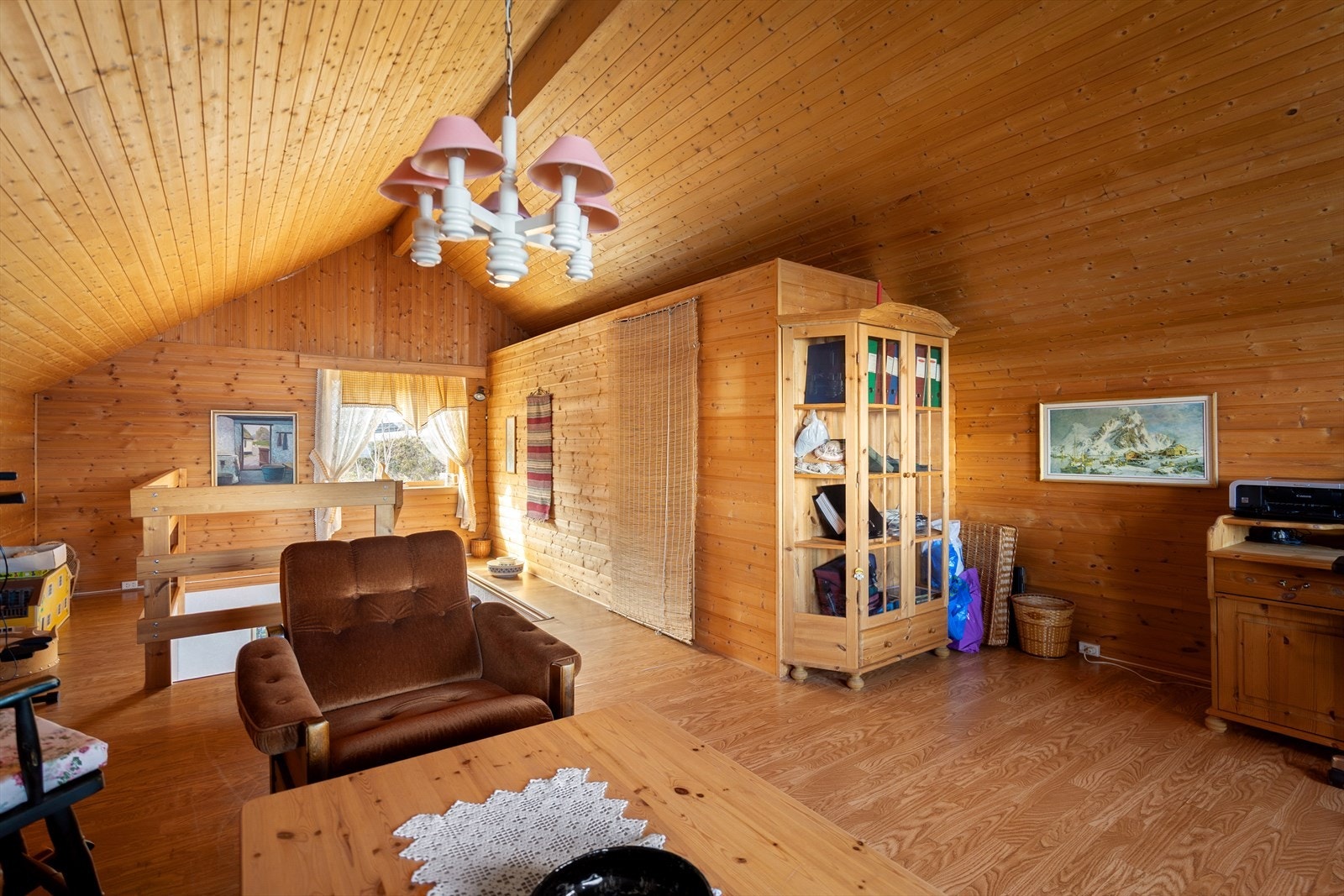 Loftstue Galleribilde