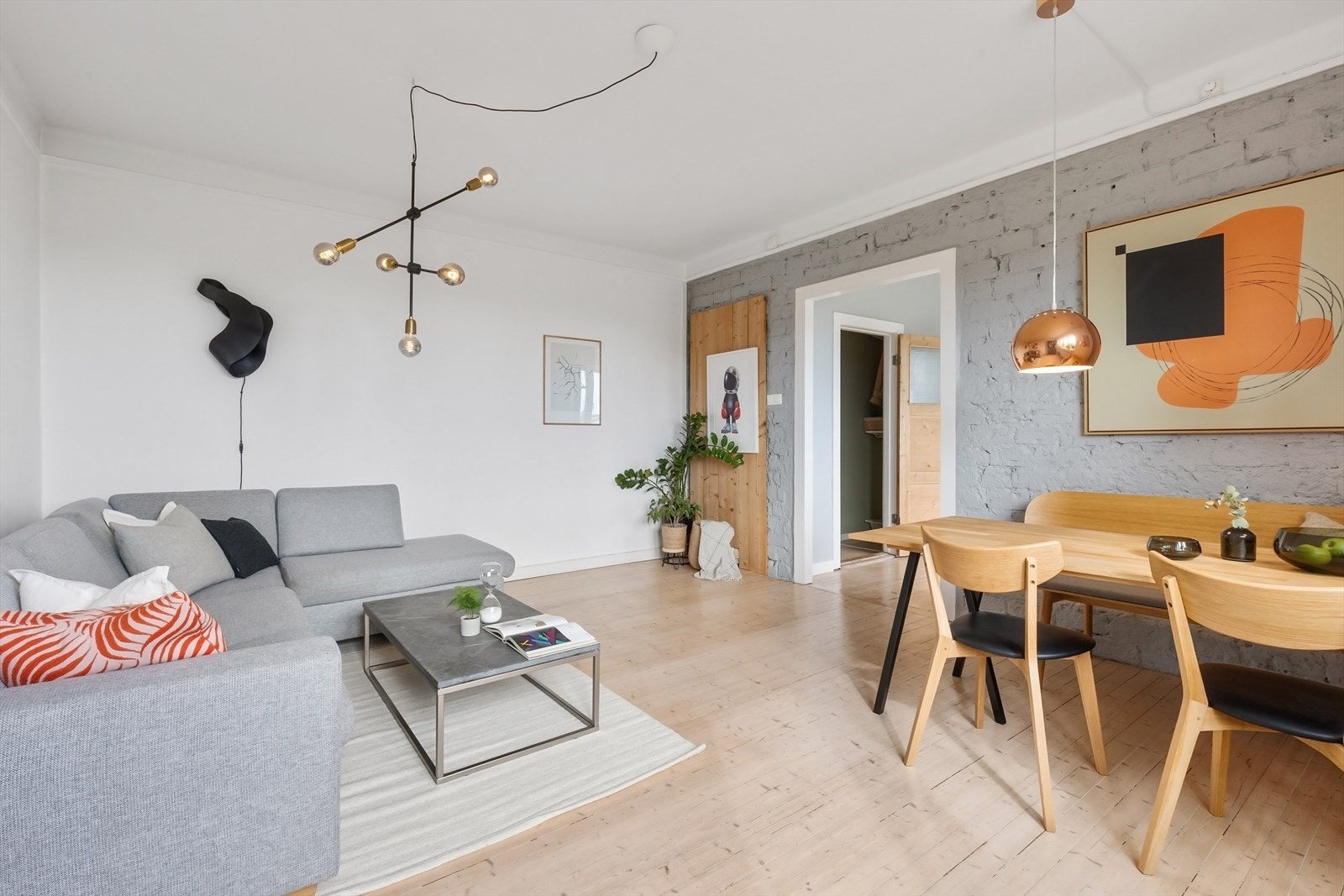 Gjennomgående planløsning med gode rom Galleribilde