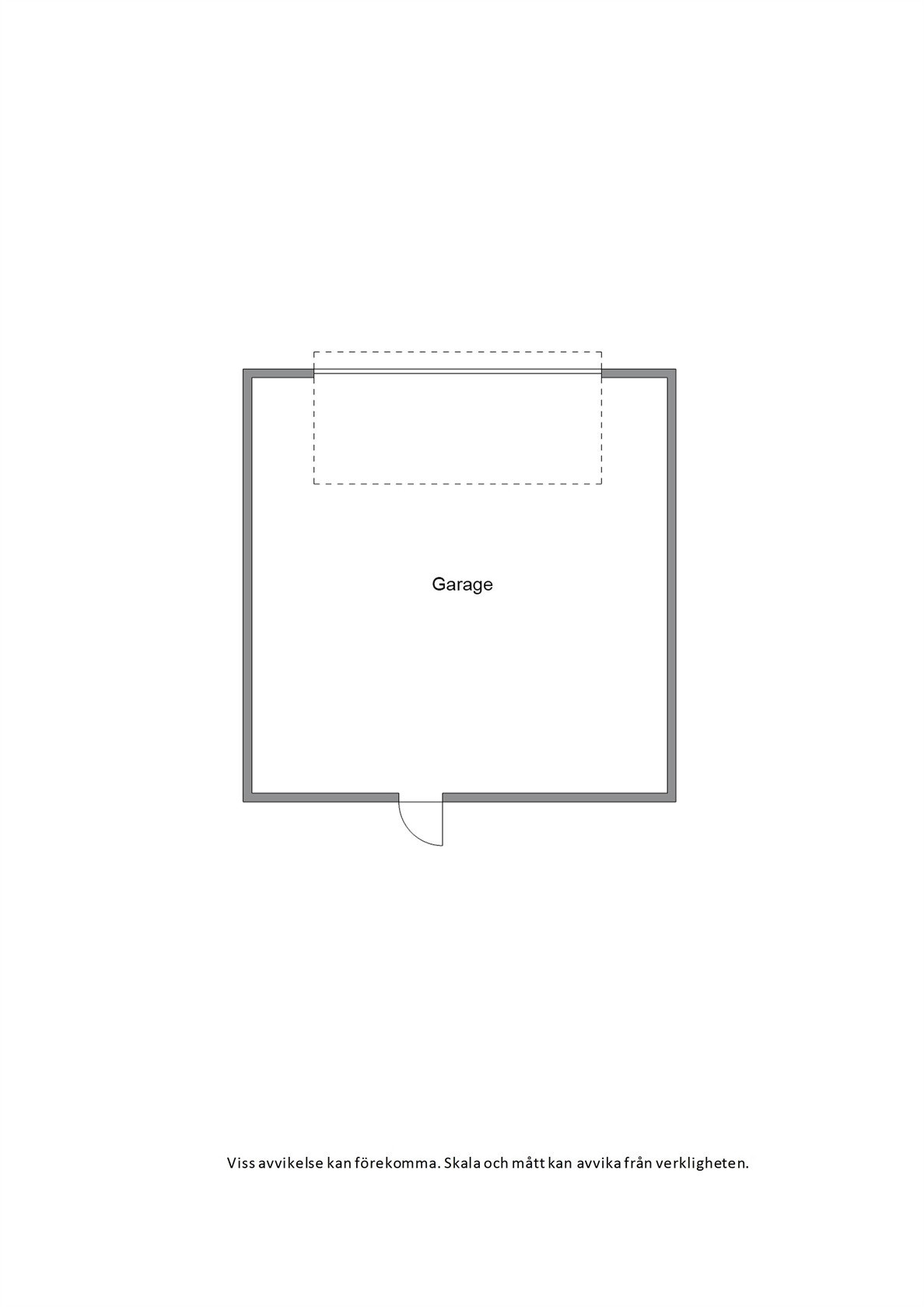 Garage 6,95 x 6,95 ca 48 kvm Galleribilde