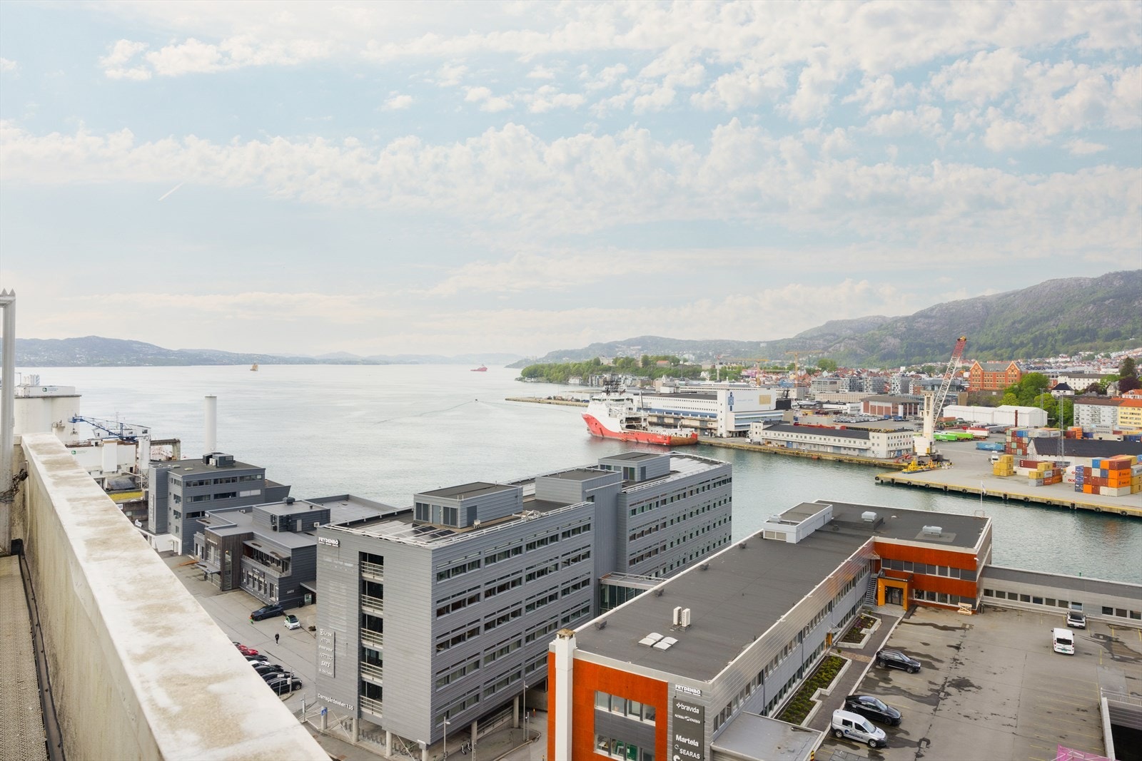 Her får du sett fine solnedganger. Galleribilde