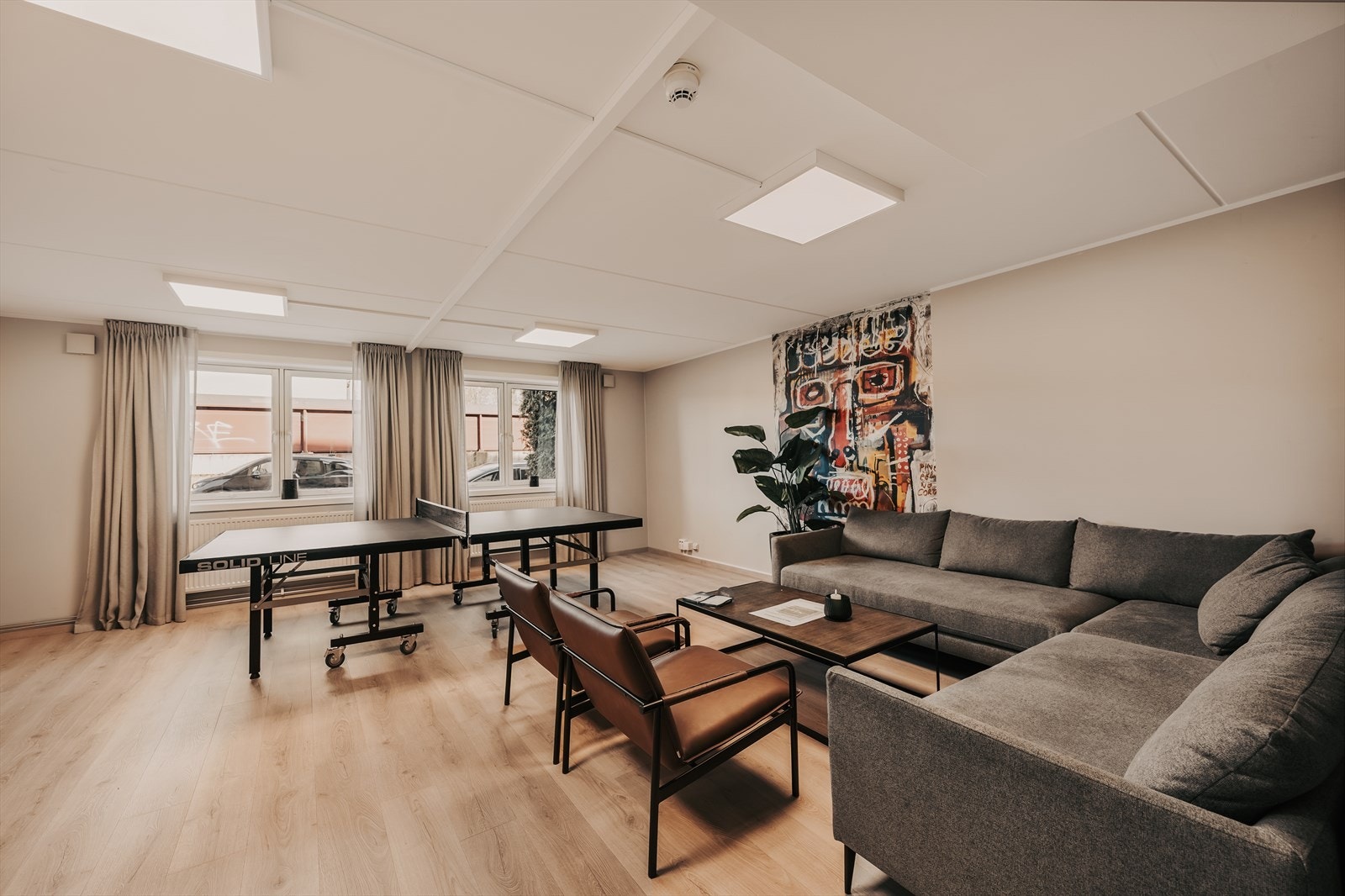 Aktivitetsrom i bygget. Galleribilde