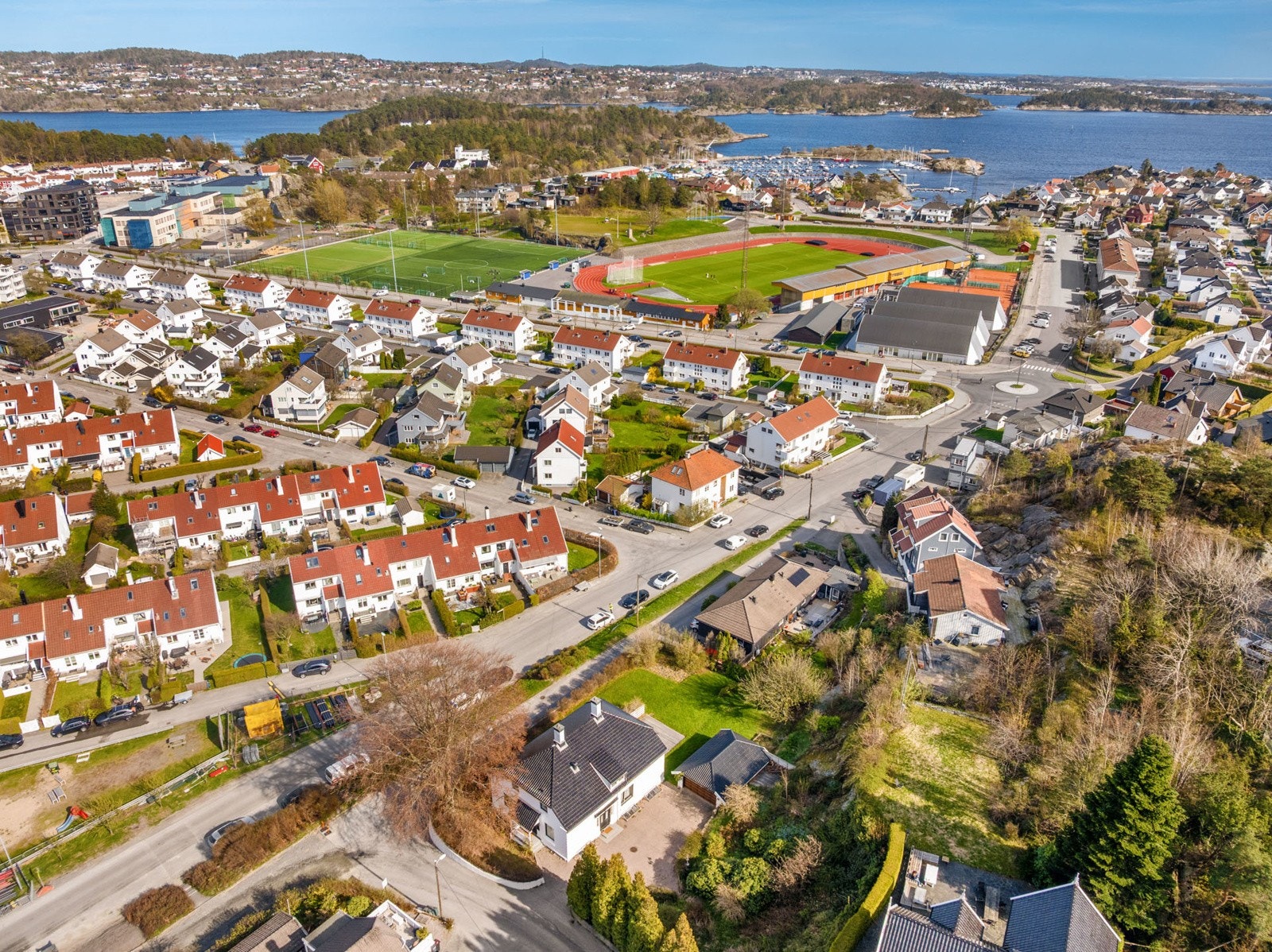 Dronefoto Galleribilde